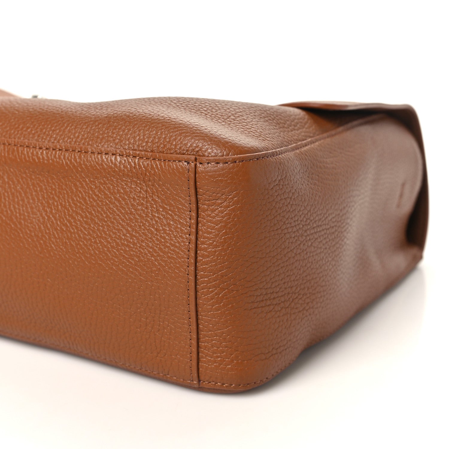 Grained Calfskin Souplissimo Maxi Flap Camel