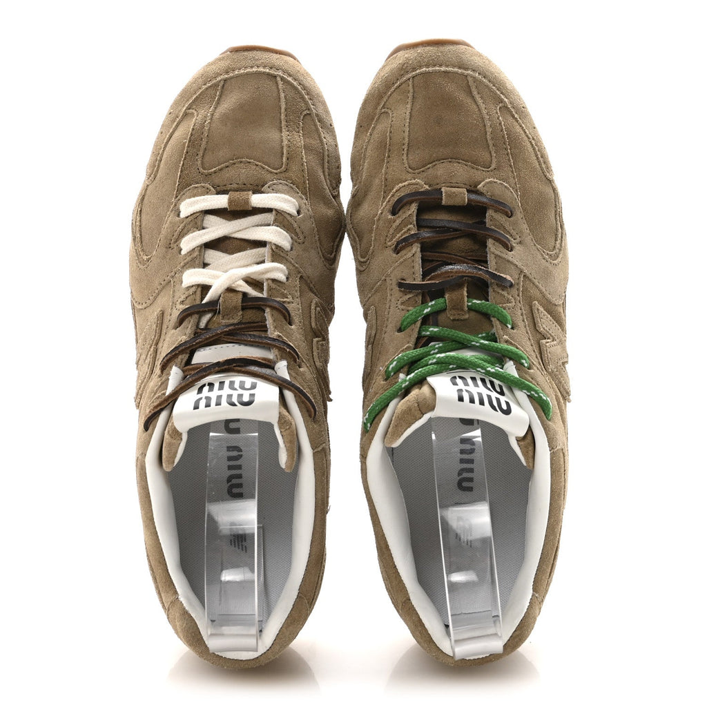 X NEW BALANCE Suede 530 SL Sneakers 39 Ecru