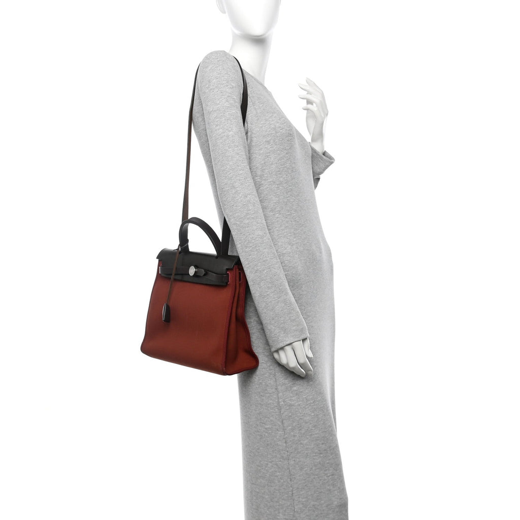 Toile Vache Hunter Herbag Zip 31 PM Rouge H Ebene