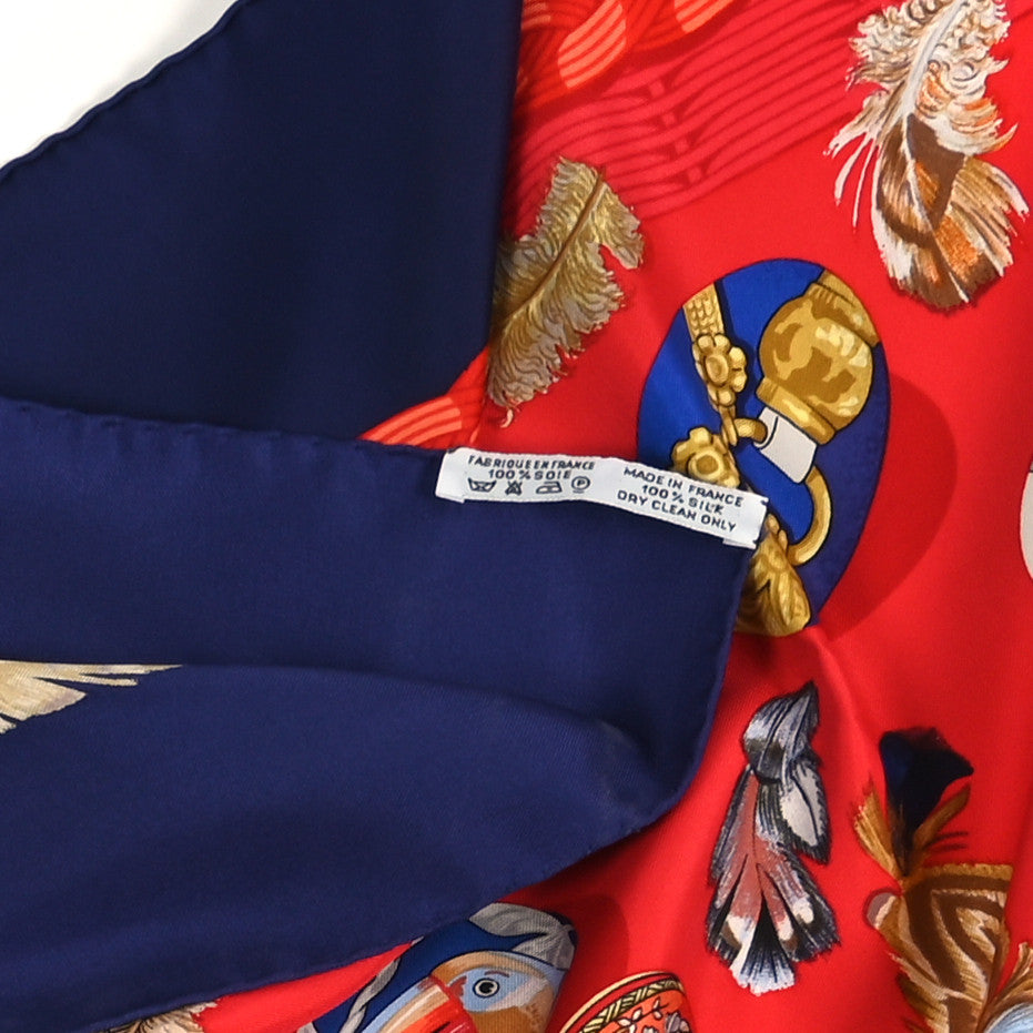 Silk Couvee d'Hermes Scarf 90