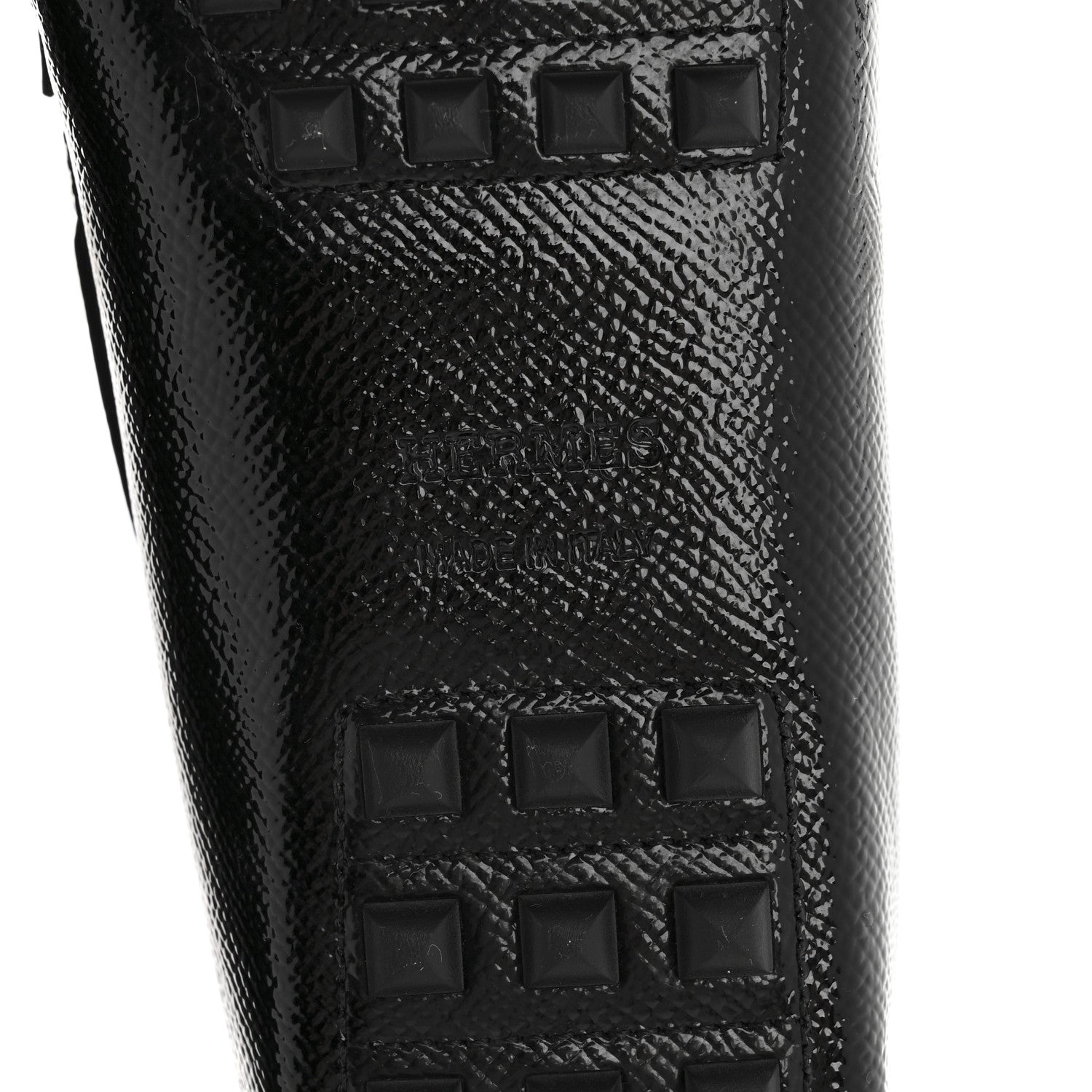 Patent Epsom Womens Irving Driving Moccasin Loafers 37 Black