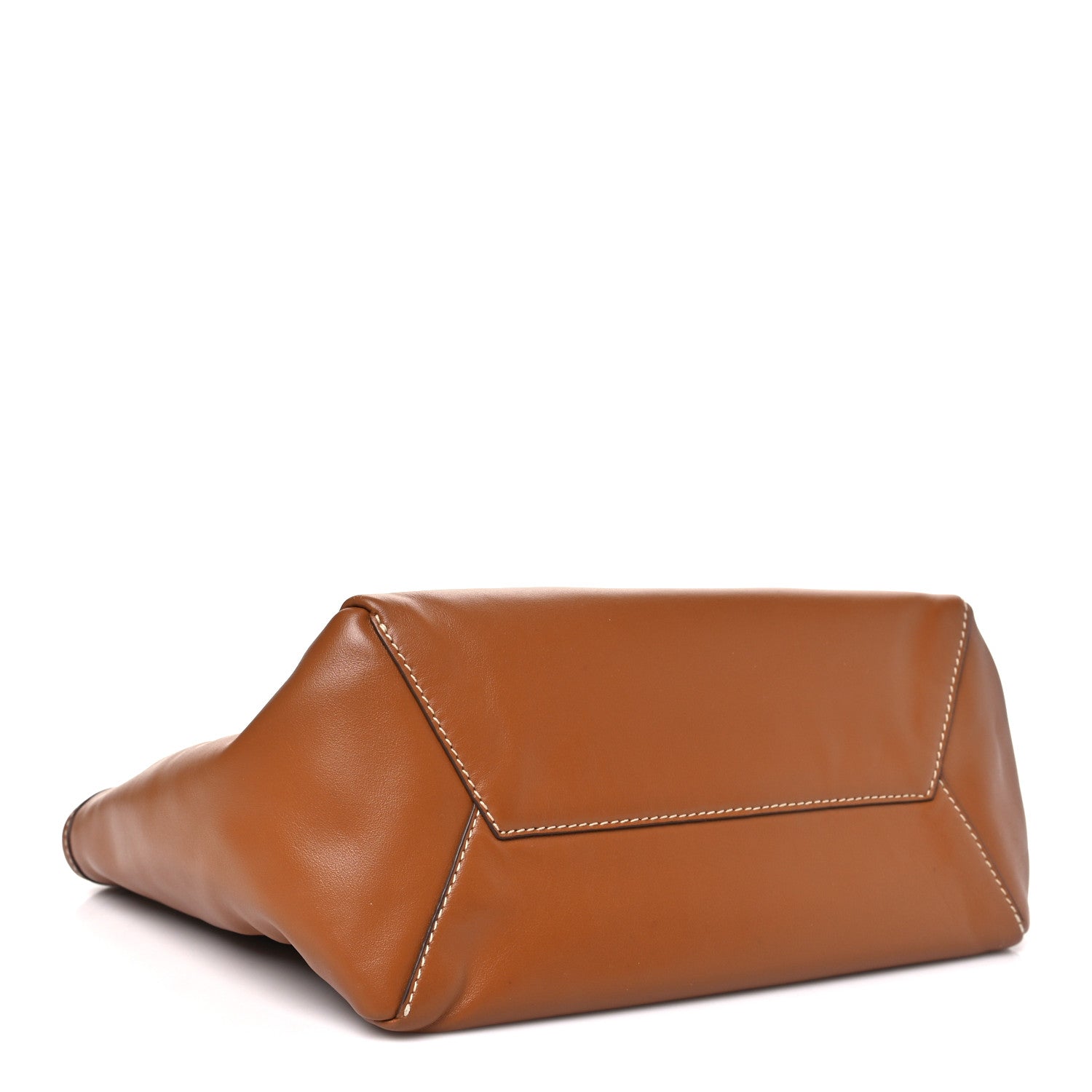 Soft Calf Softy Small Ivy Tote Bag Caramel