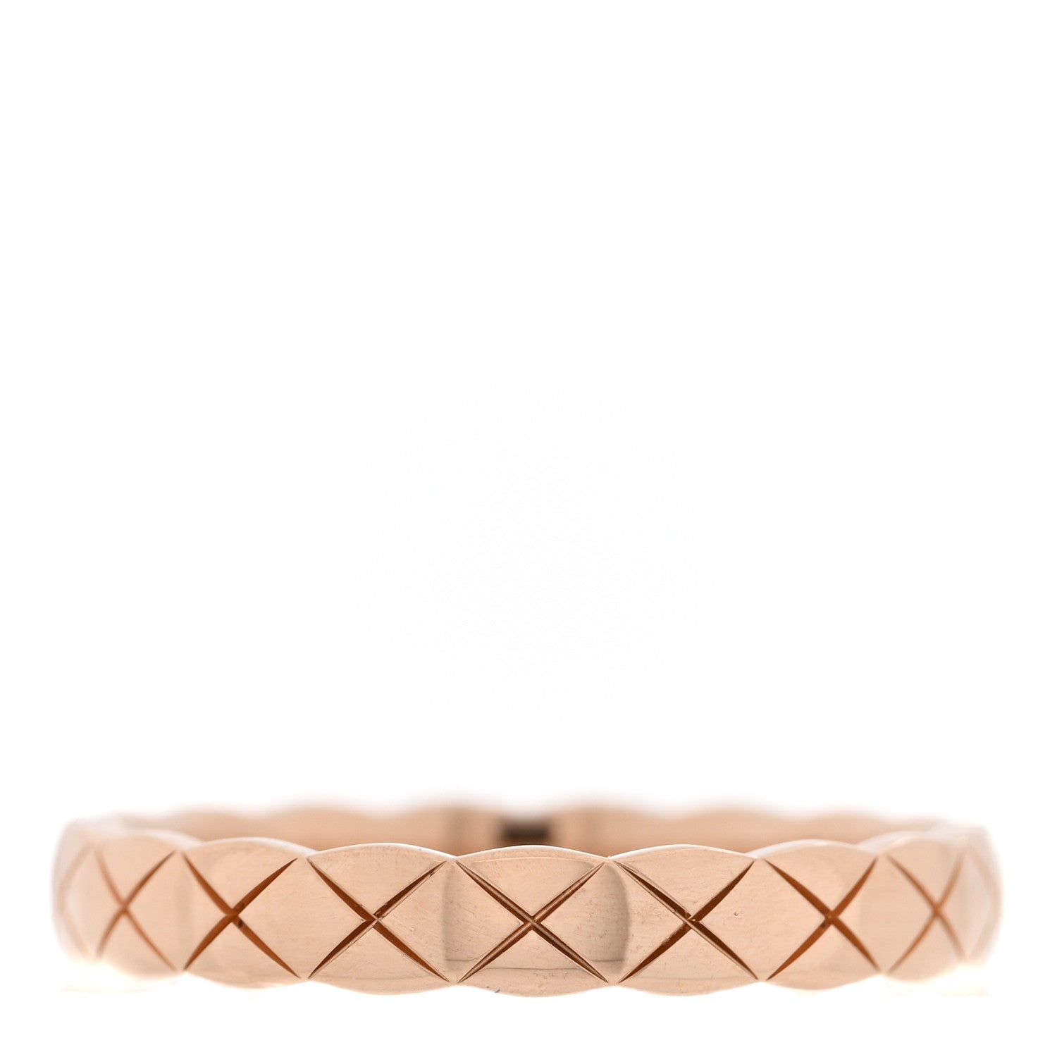 18K Beige Gold Mini Coco Crush Ring 54 7
