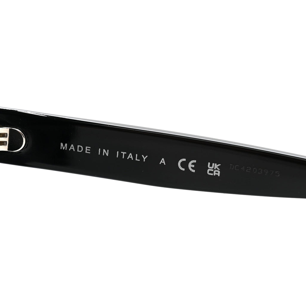 Acetate CC Butterfly Sunglasses 5414-A Black