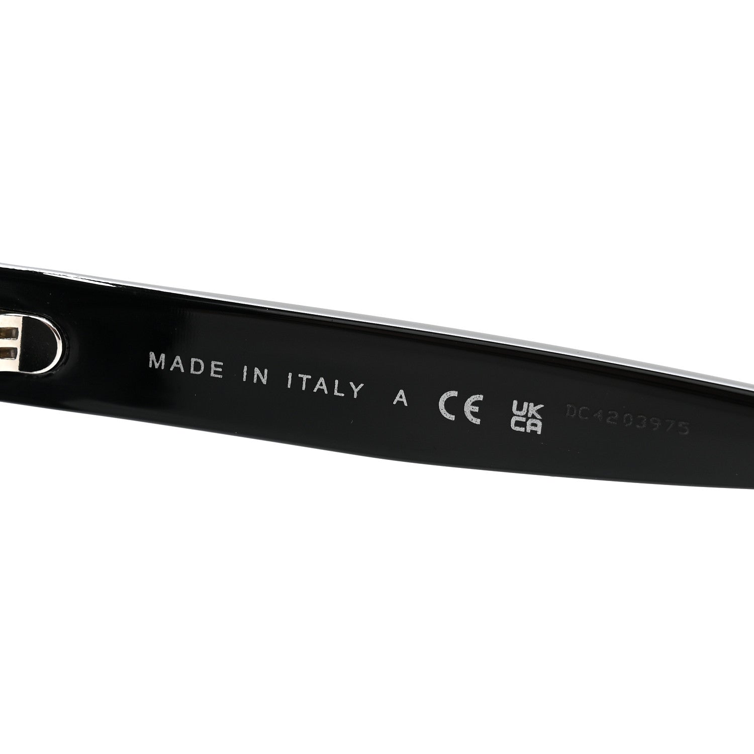Acetate CC Butterfly Sunglasses 5414-A Black