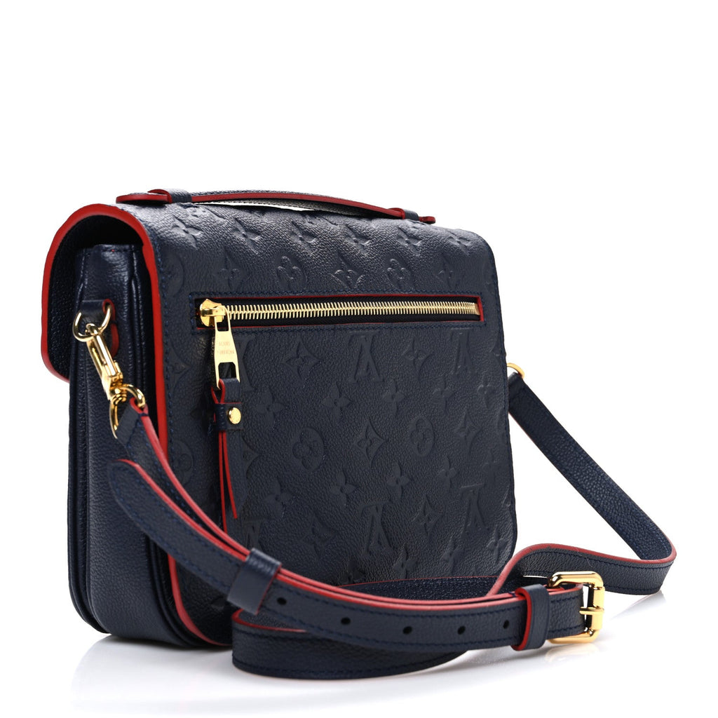 Empreinte Pochette Metis Marine Rouge