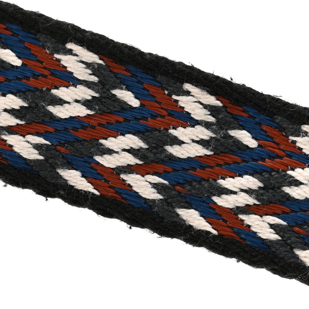 Toile Swift 25mm Sangle Cavale Shoulder Strap Black White Deep Blue