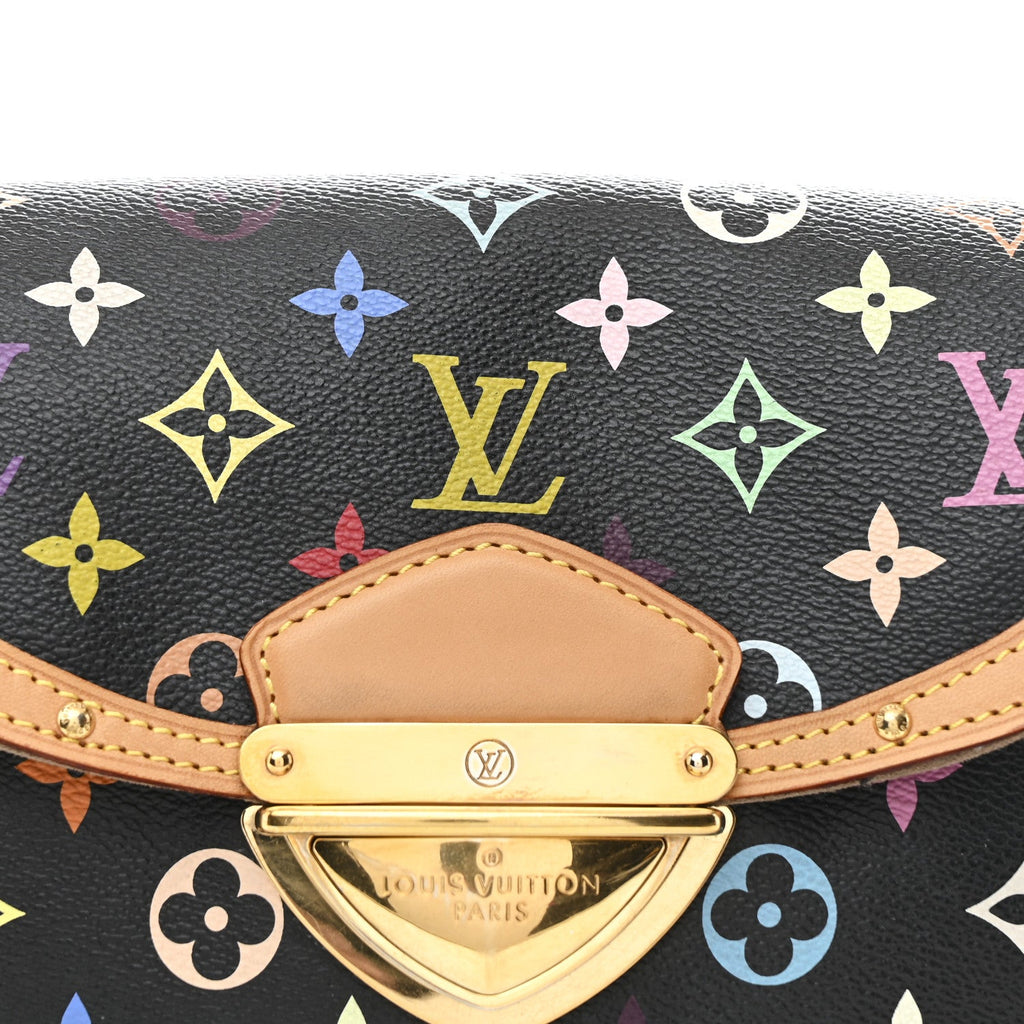 Monogram Multicolor Beverly MM Black