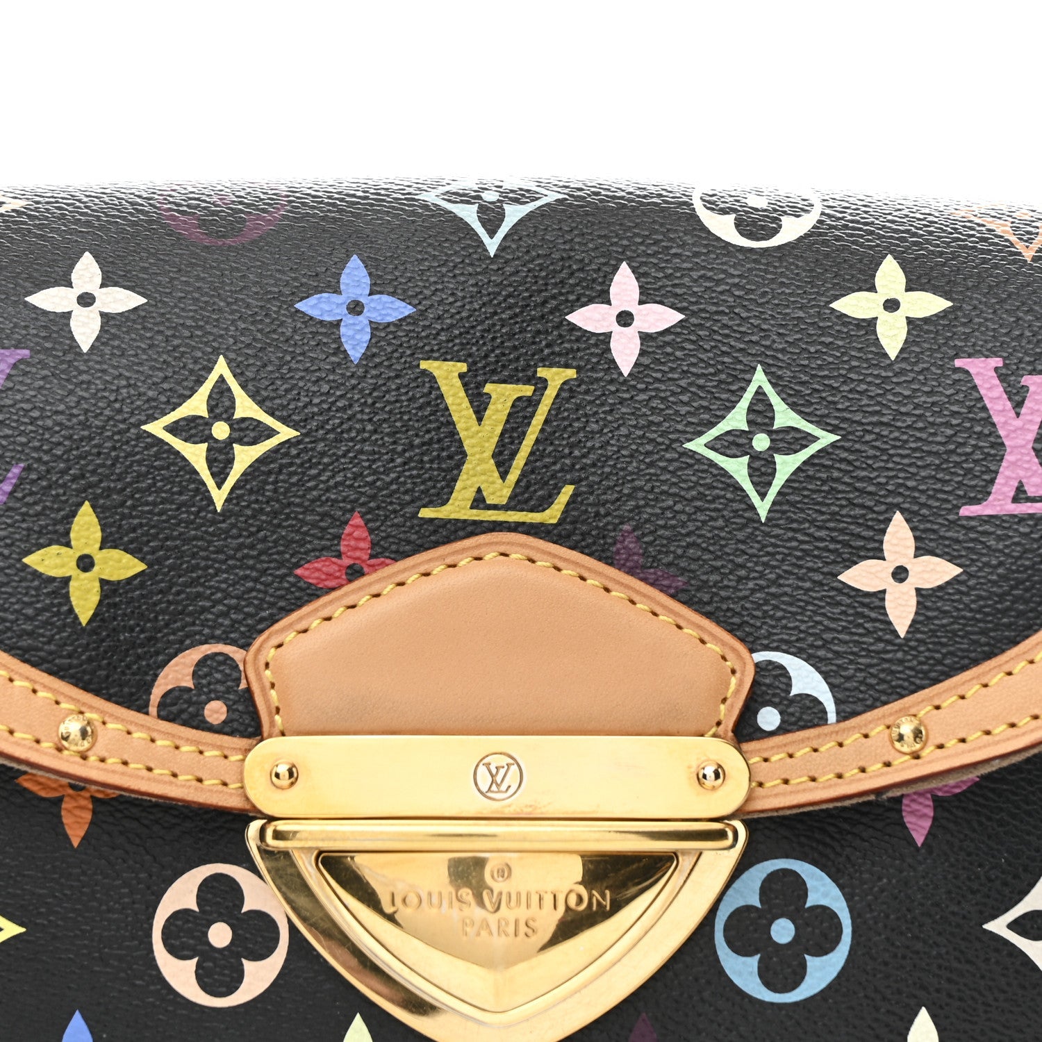 Monogram Multicolor Beverly MM Black