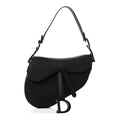Ultra Matte Calfskin Saddle Bag Black
