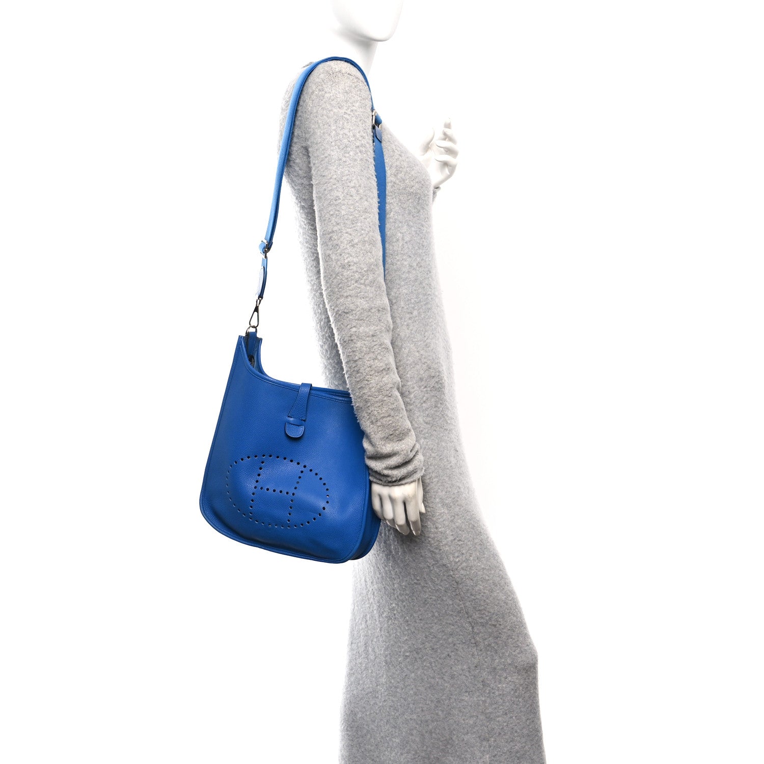 Taurillon Clemence Evelyne III PM Bleu Zellige