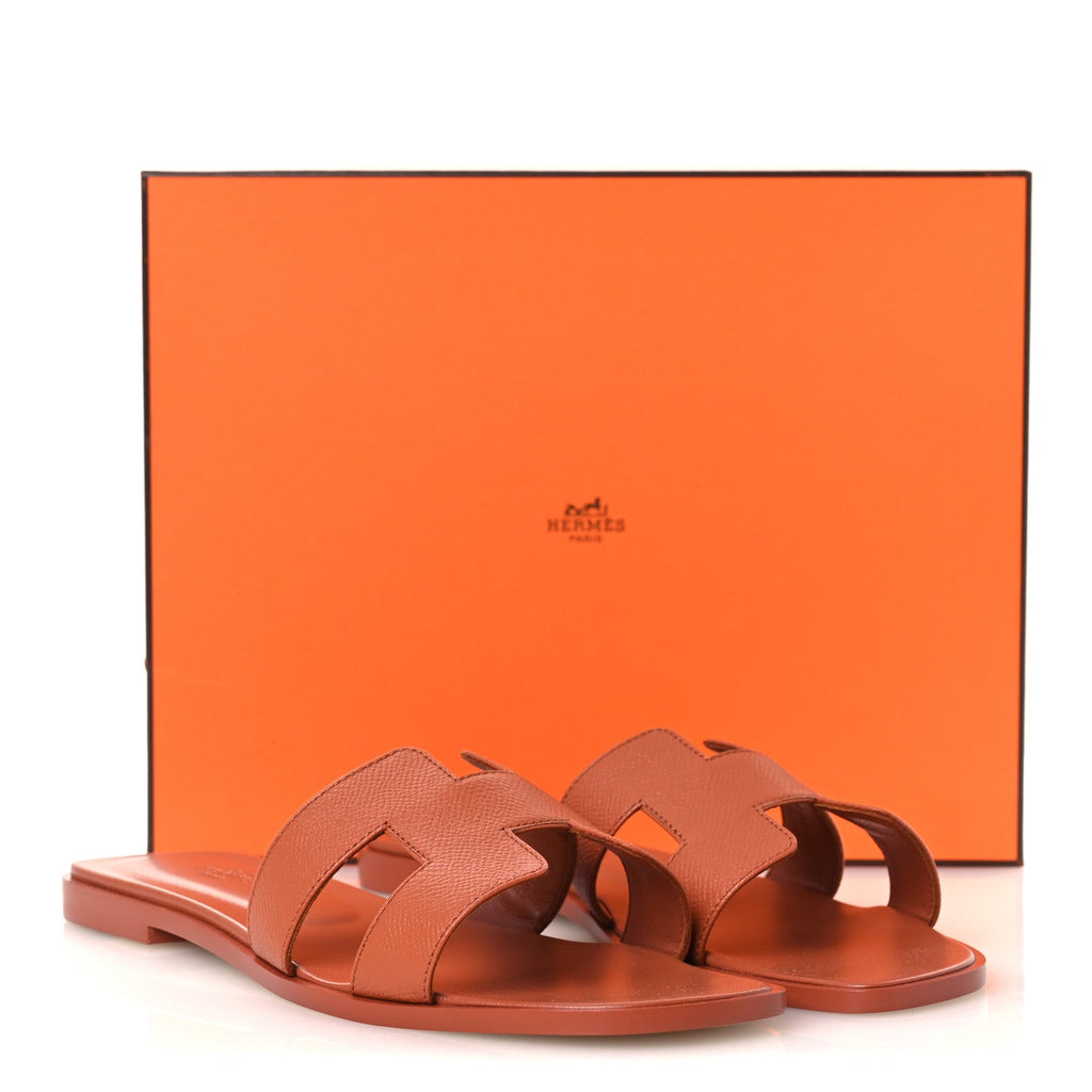 Epsom Oran Sandals 40 Orange Canyon