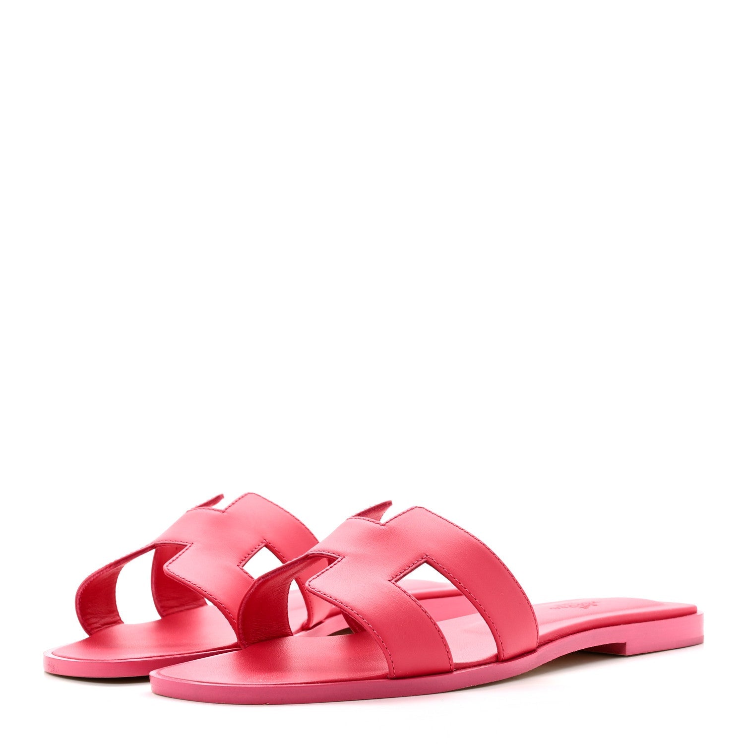 Calfskin Oran Sandals 39 Rose Mexico