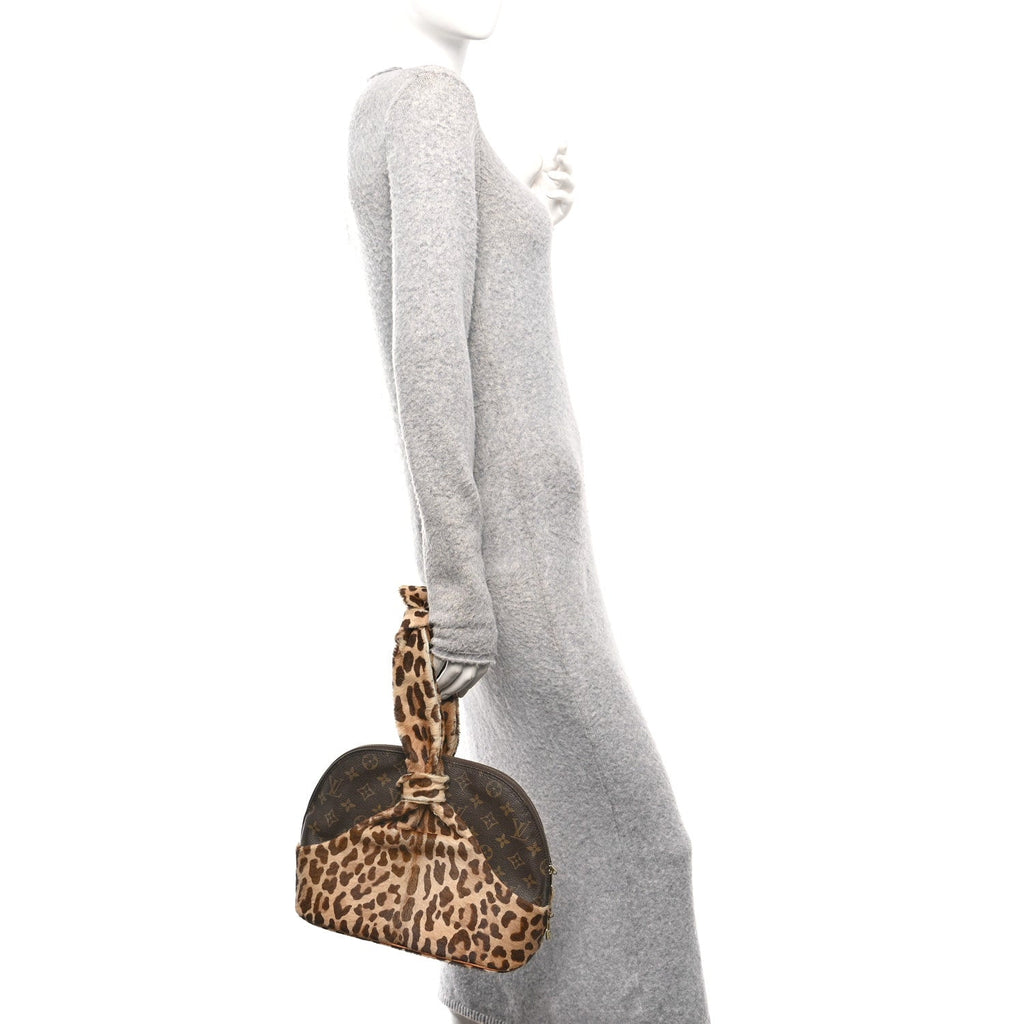 Monogram Azzedine Alaia Leopard Alma