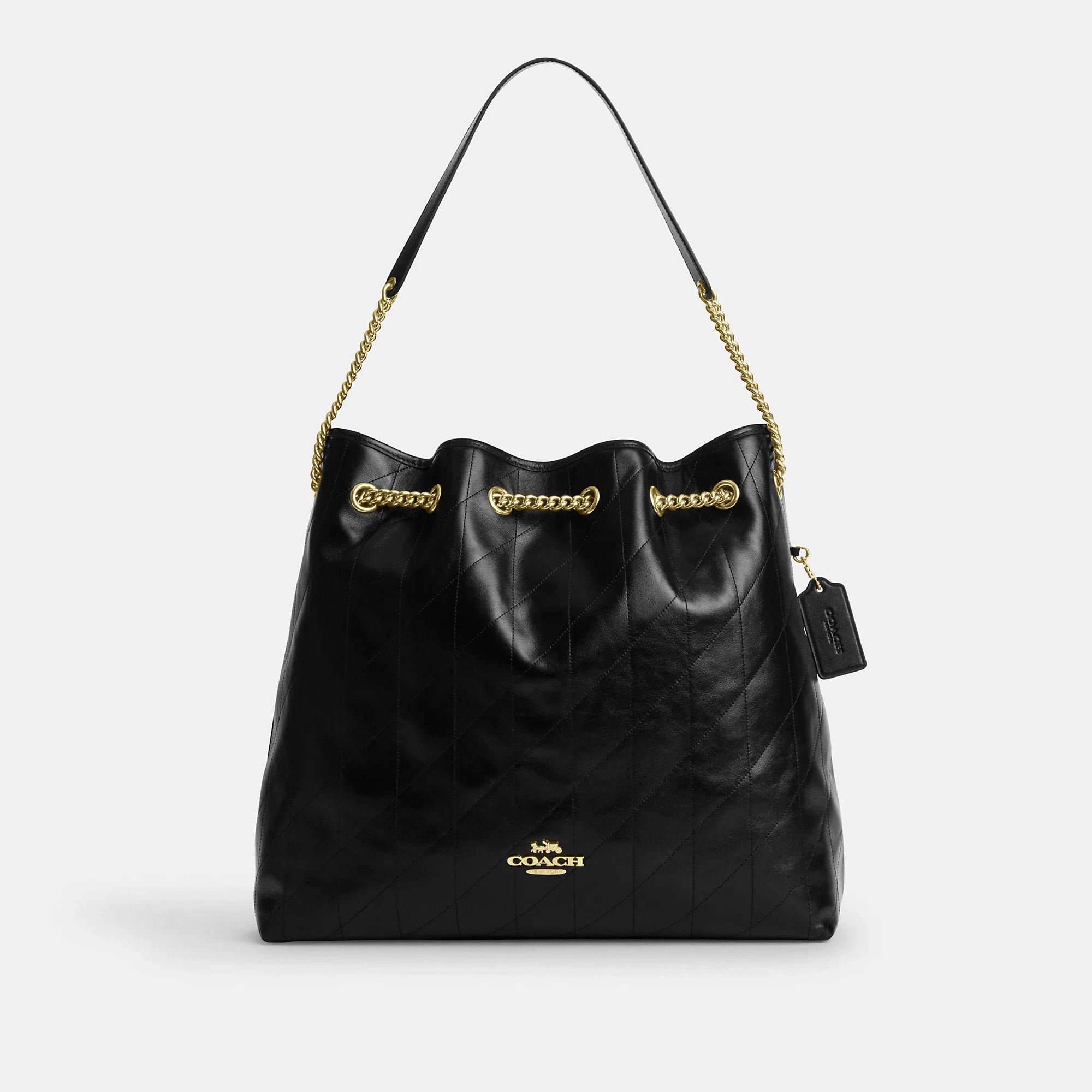 Coach Outlet Evelyn Large Shoulder Bag With Quilting