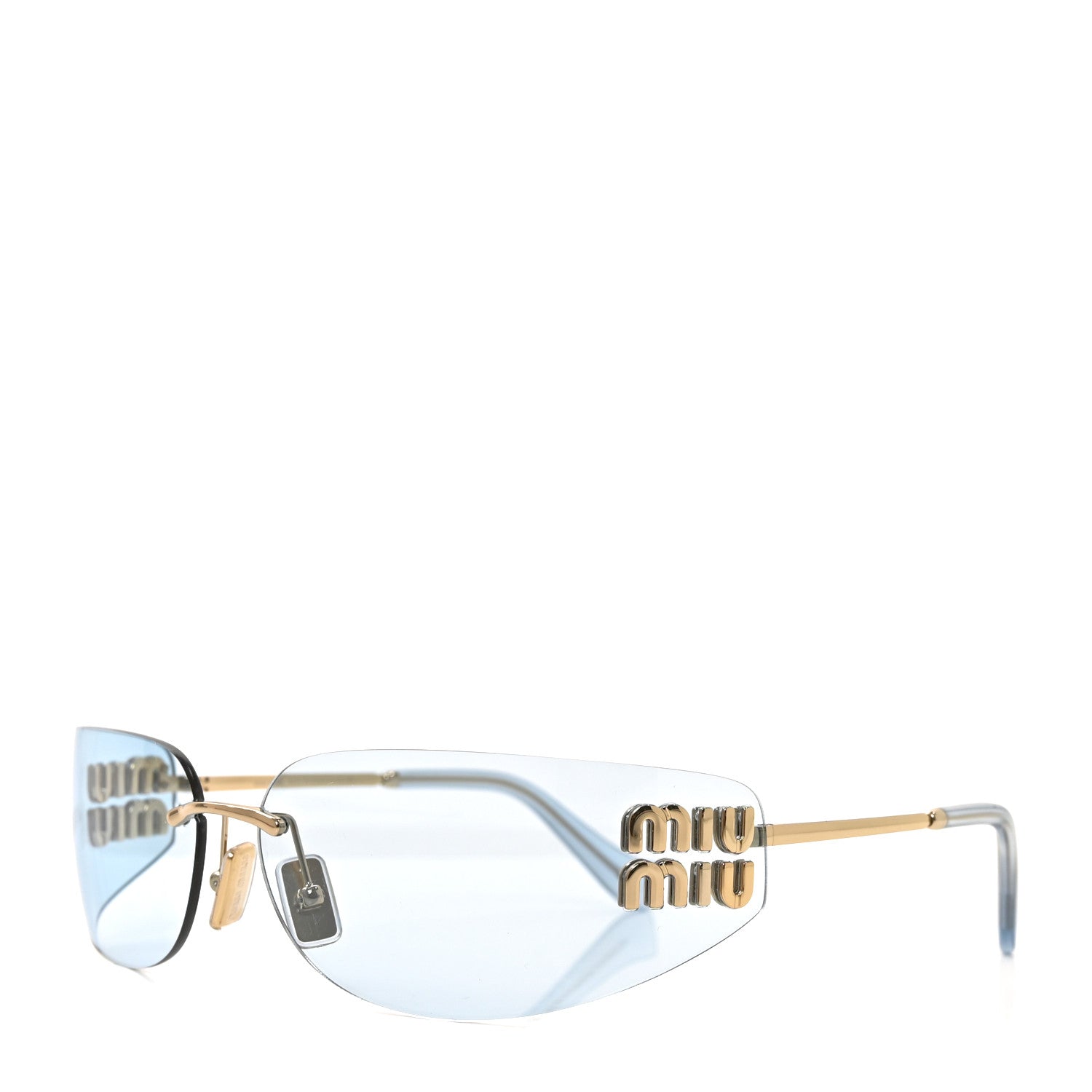 Metal Aube Sunglasses SMUA51 Blue