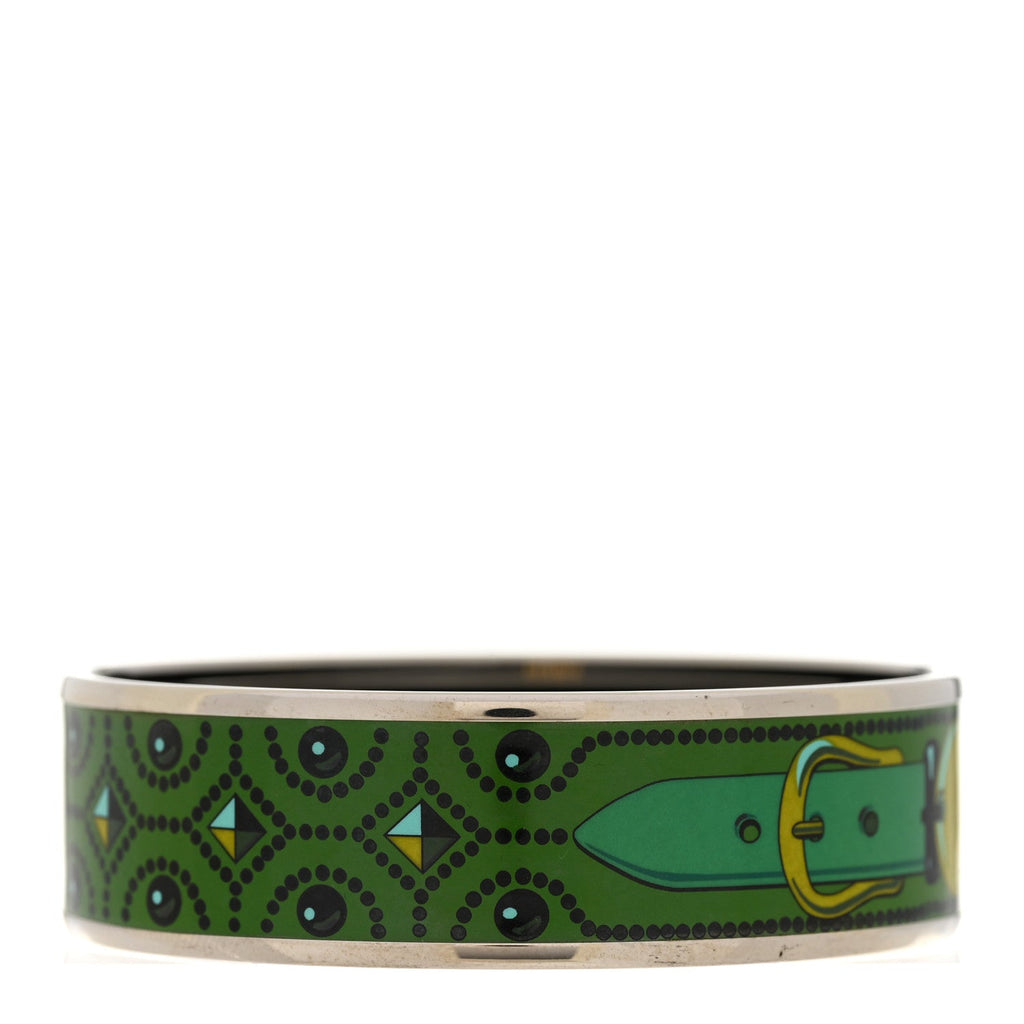 Enamel Printed Colliers de Chiens Wide Bracelet 65