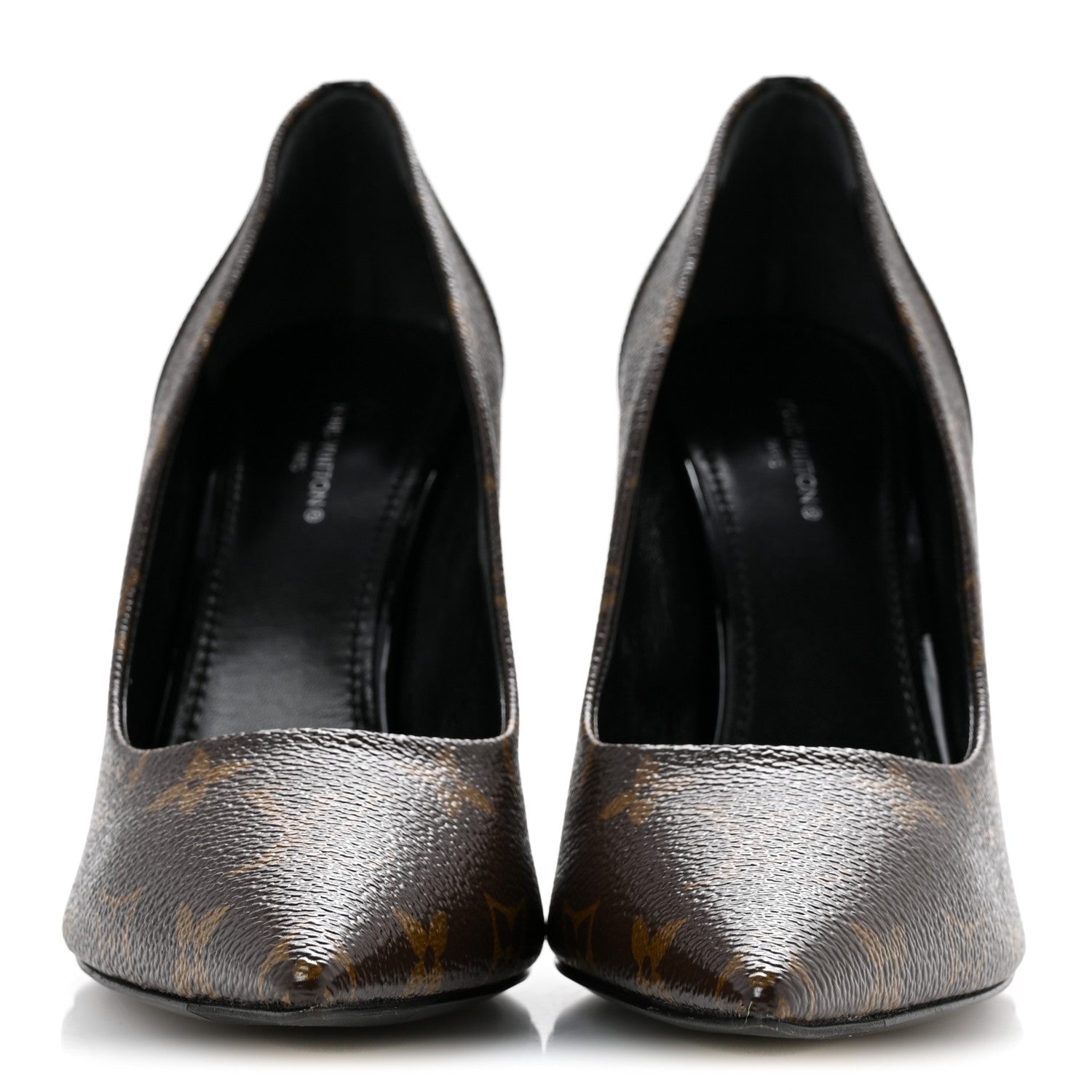 Monogram Cherie Pumps 38 Black