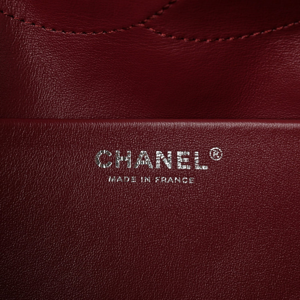 Grained Calfskin Small Souplissimo Maxi Flap Black