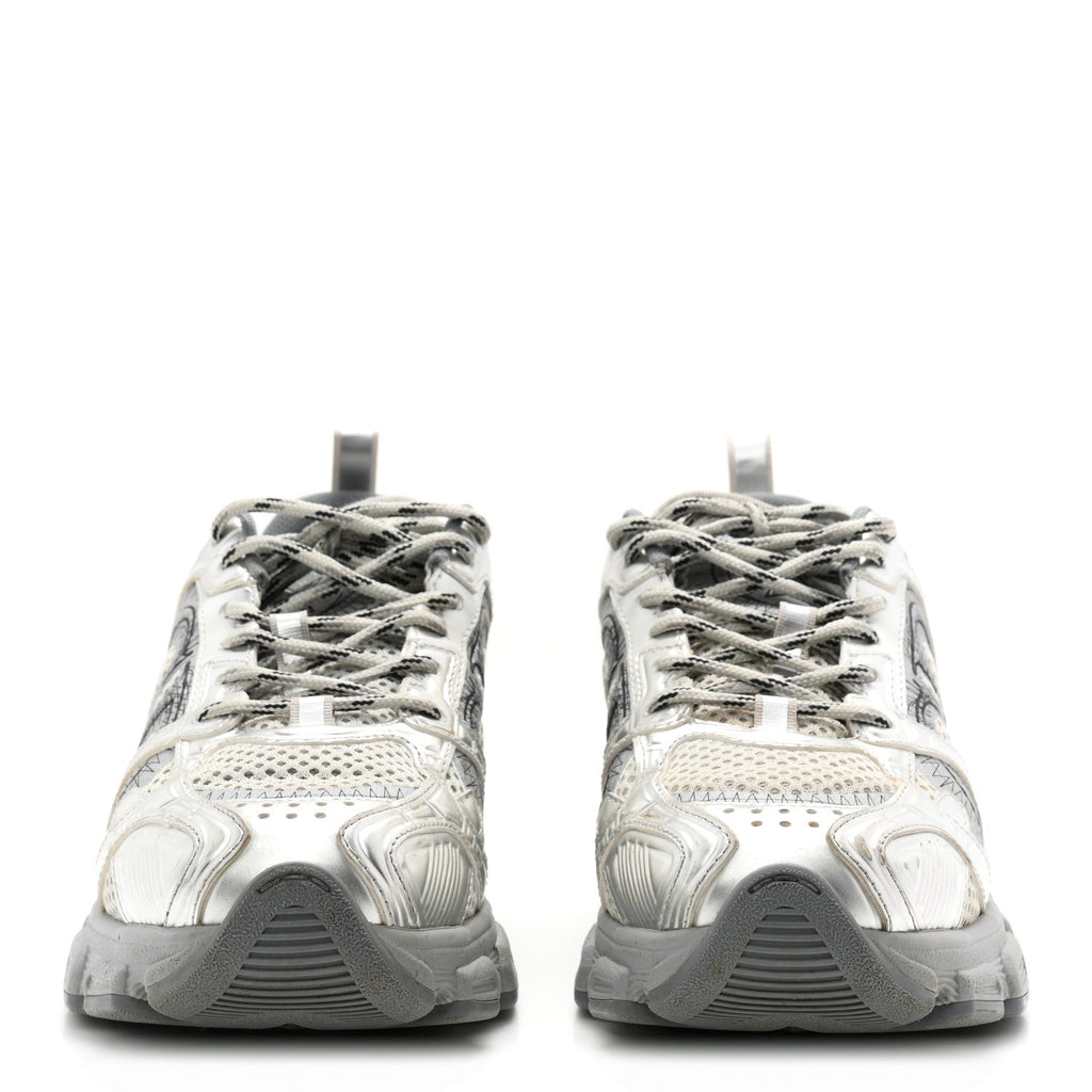 Technical Mesh Dior Chrono Sneakers 38 Silver