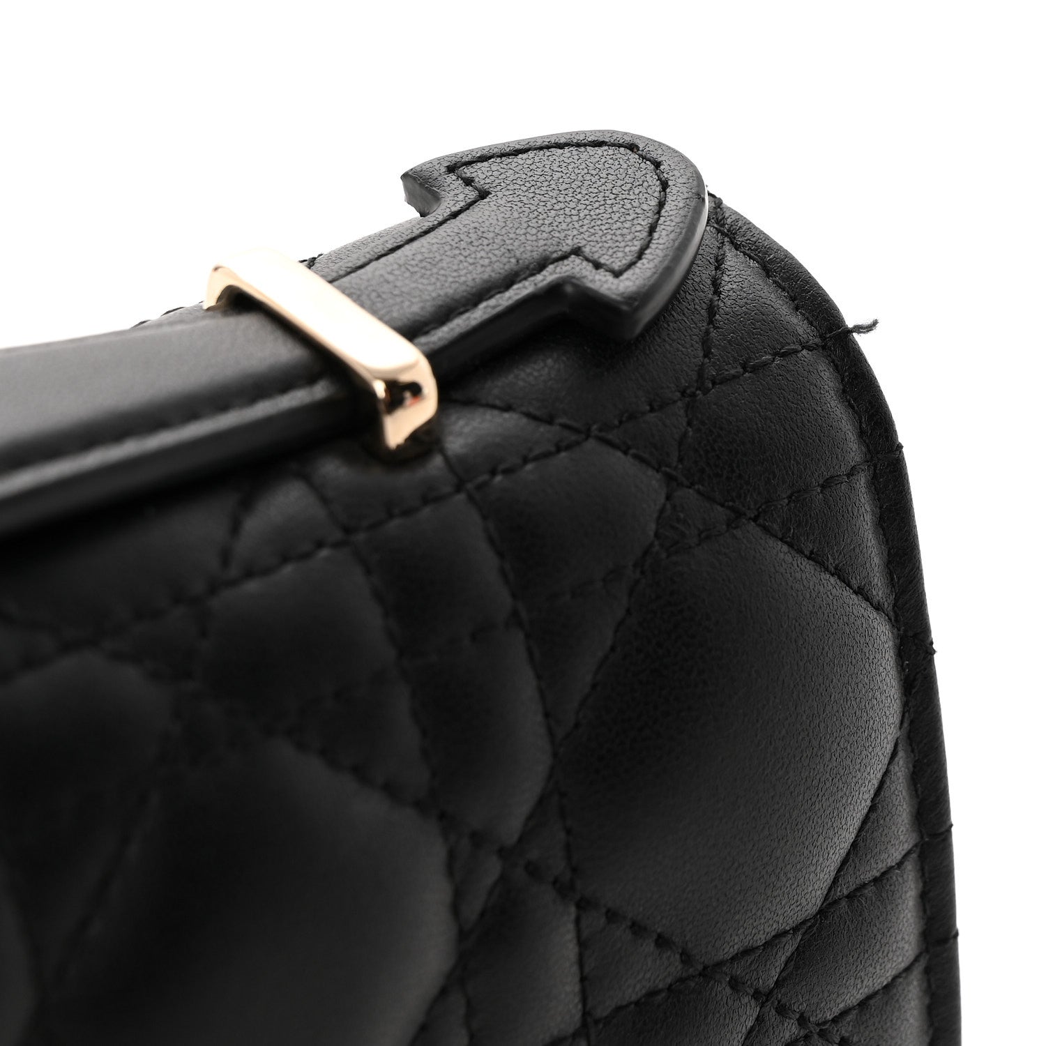 Lambskin Cannage Mini My Dior Bag Black