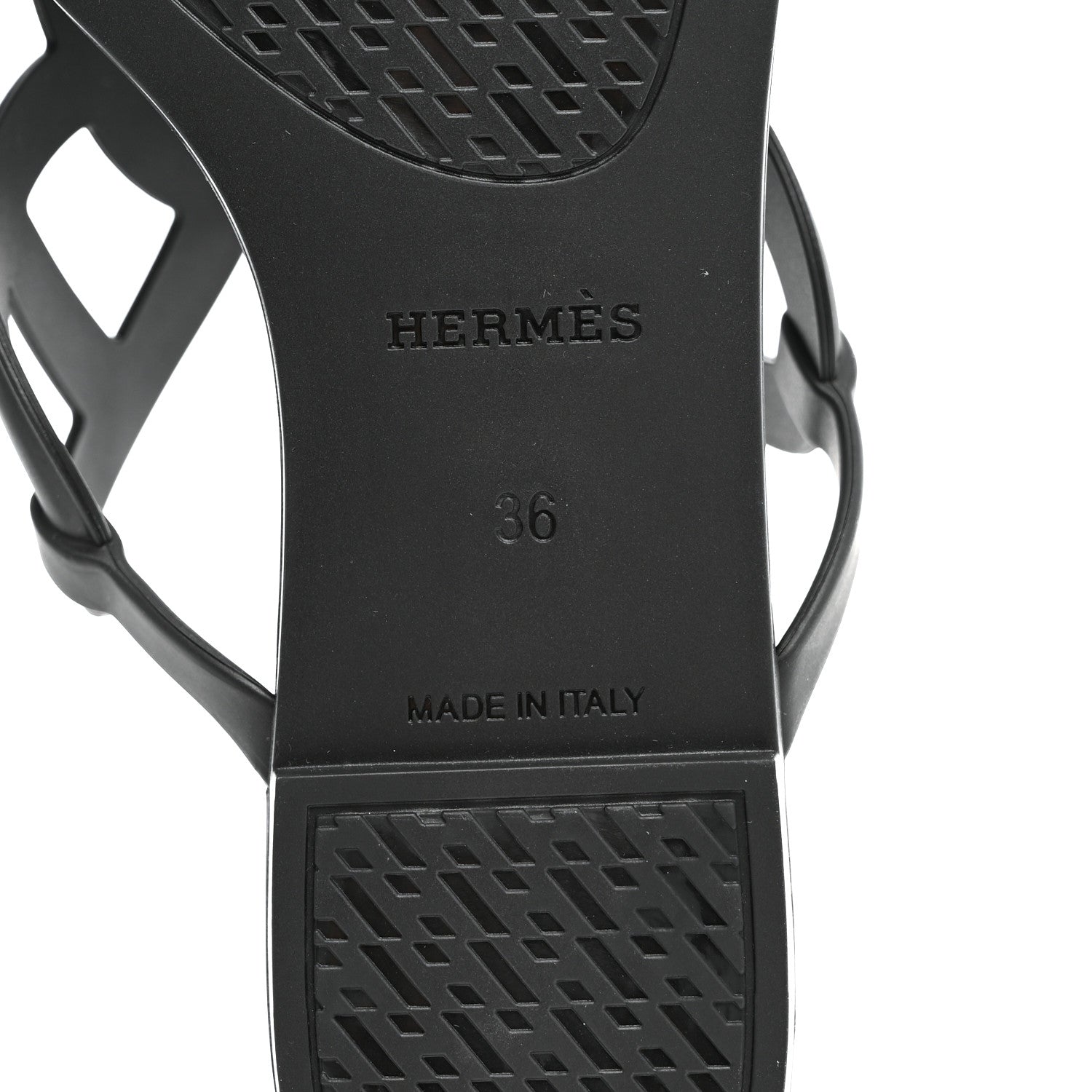Rubber Womens Egerie Sandals 36 Black