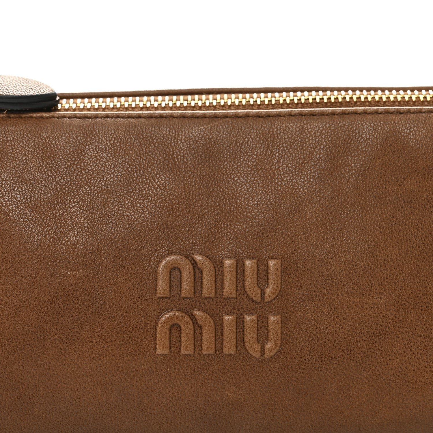 Nappa Aviator Mini Pouch Rovere