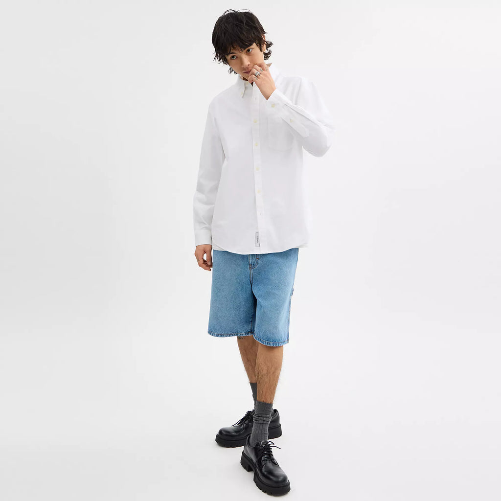 Coach Outlet Long Sleeve Button Down Shirt