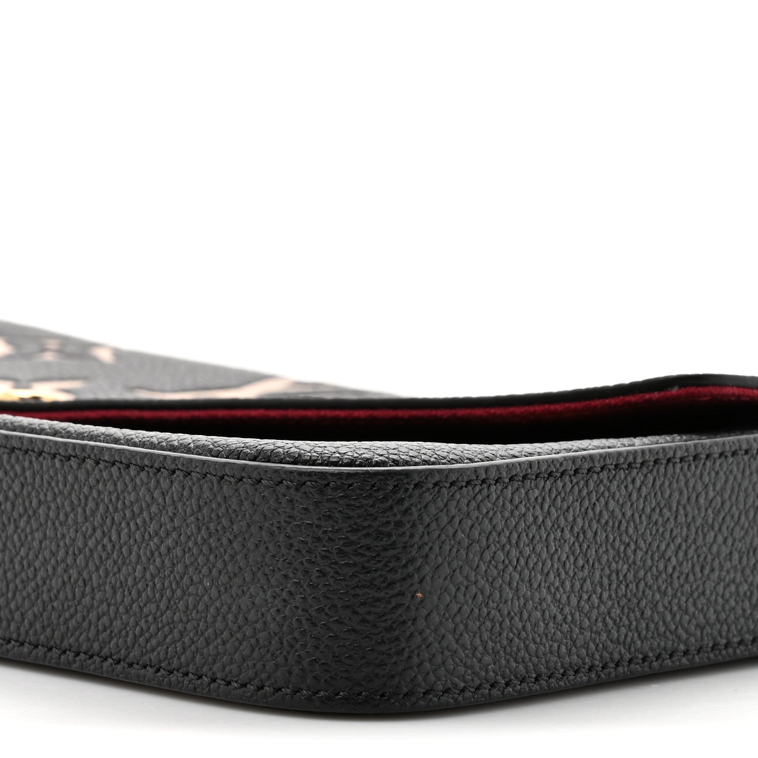 Empreinte Monogram Giant Felicie Pochette Black Beige
