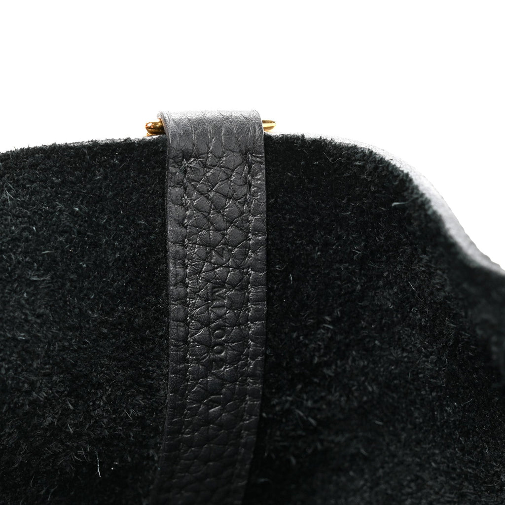 Taurillon Clemence Picotin Lock 22 MM Black