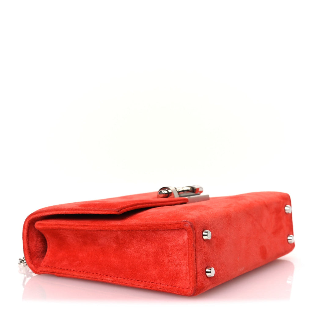 Veau Doblis Mini Verrou Chaine Bag Capucine
