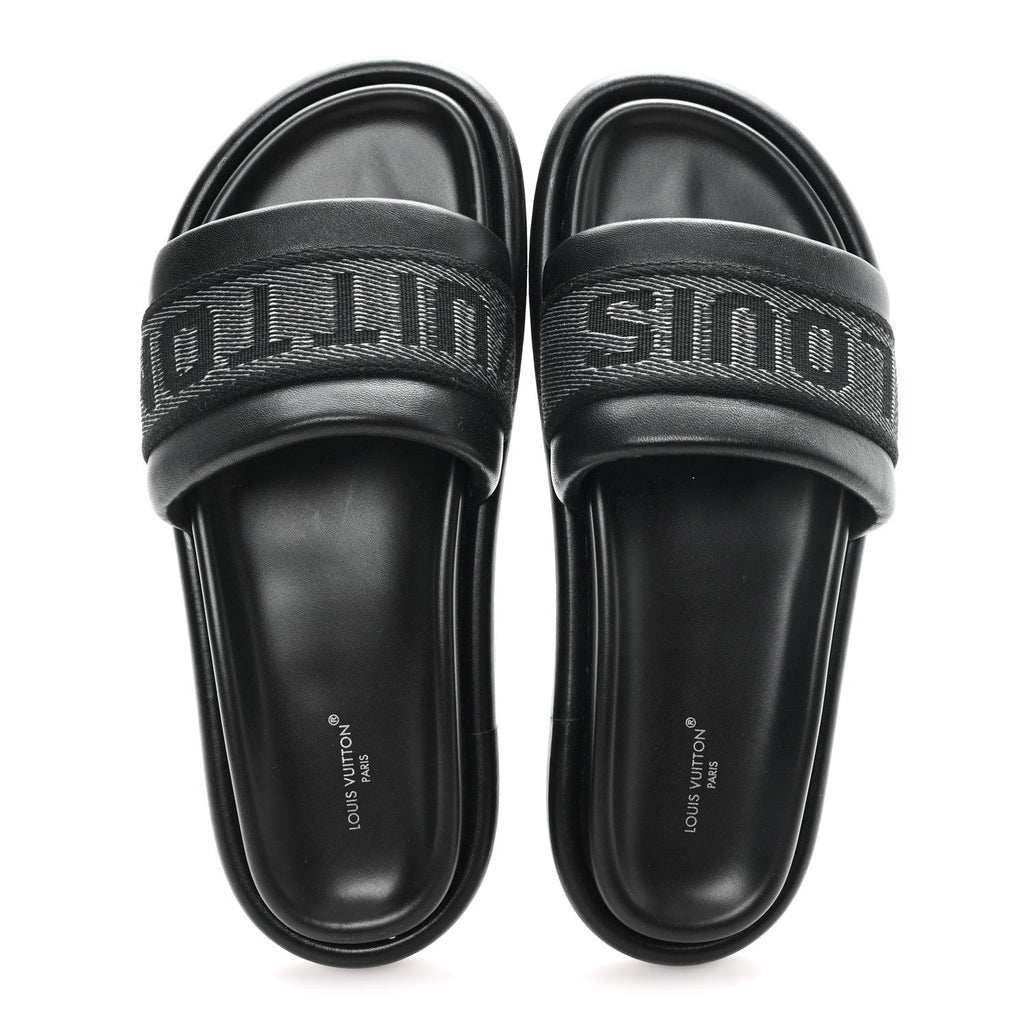 Logo Slide Sandals 39 Black