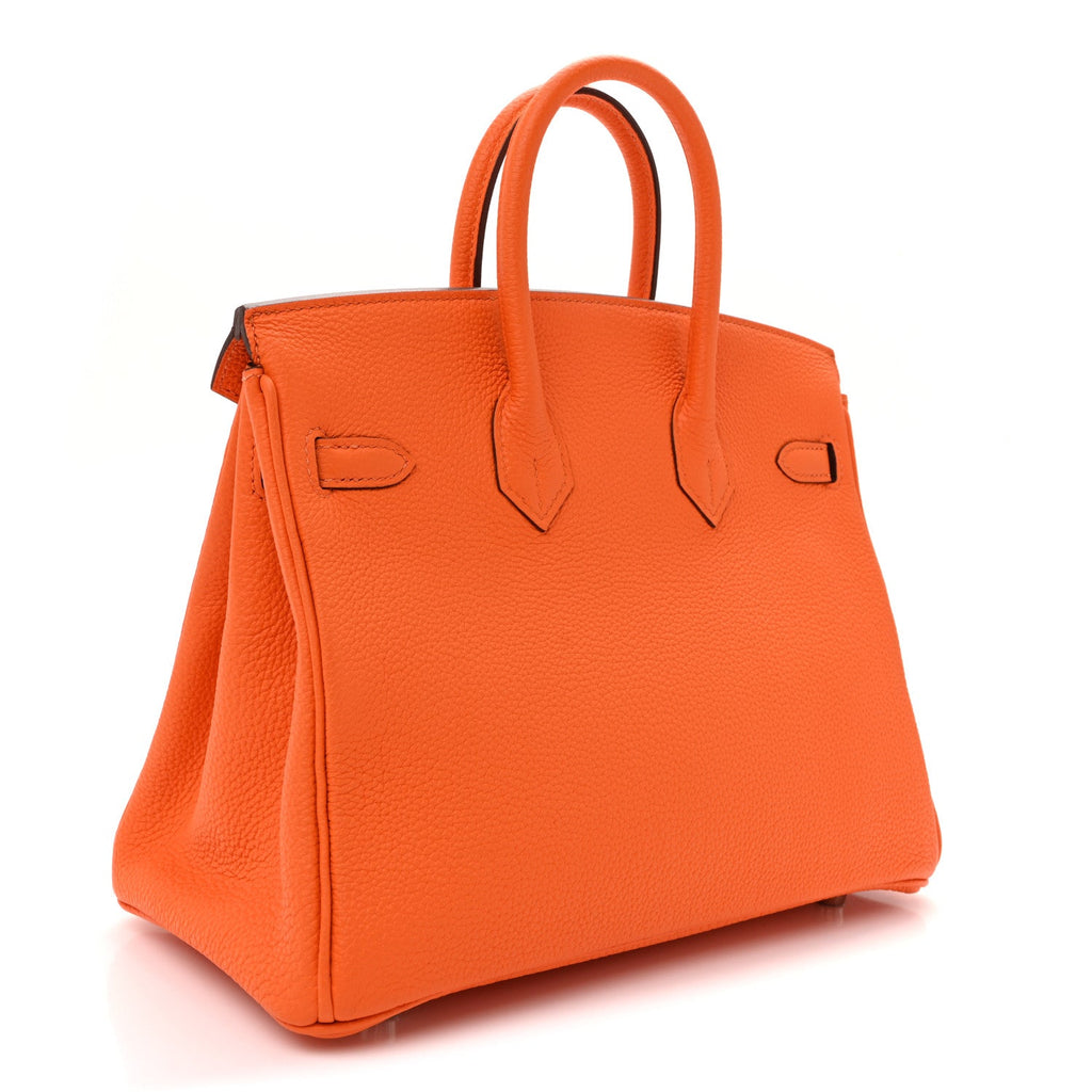 Togo Birkin 25 Orange Minium