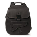 Grained Calfskin Maxi Gallop Sling Bag Grey