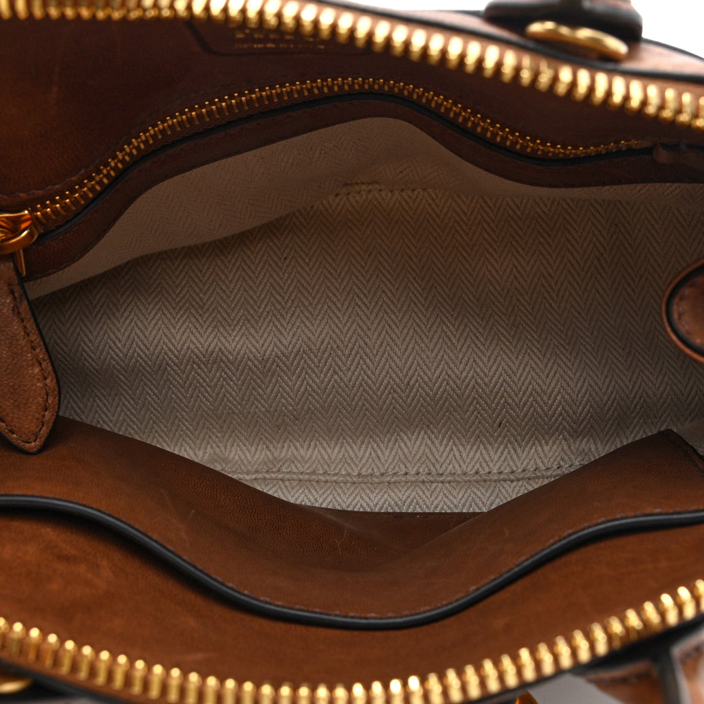 Nappa Aviator Small Aventure Bag Rovere