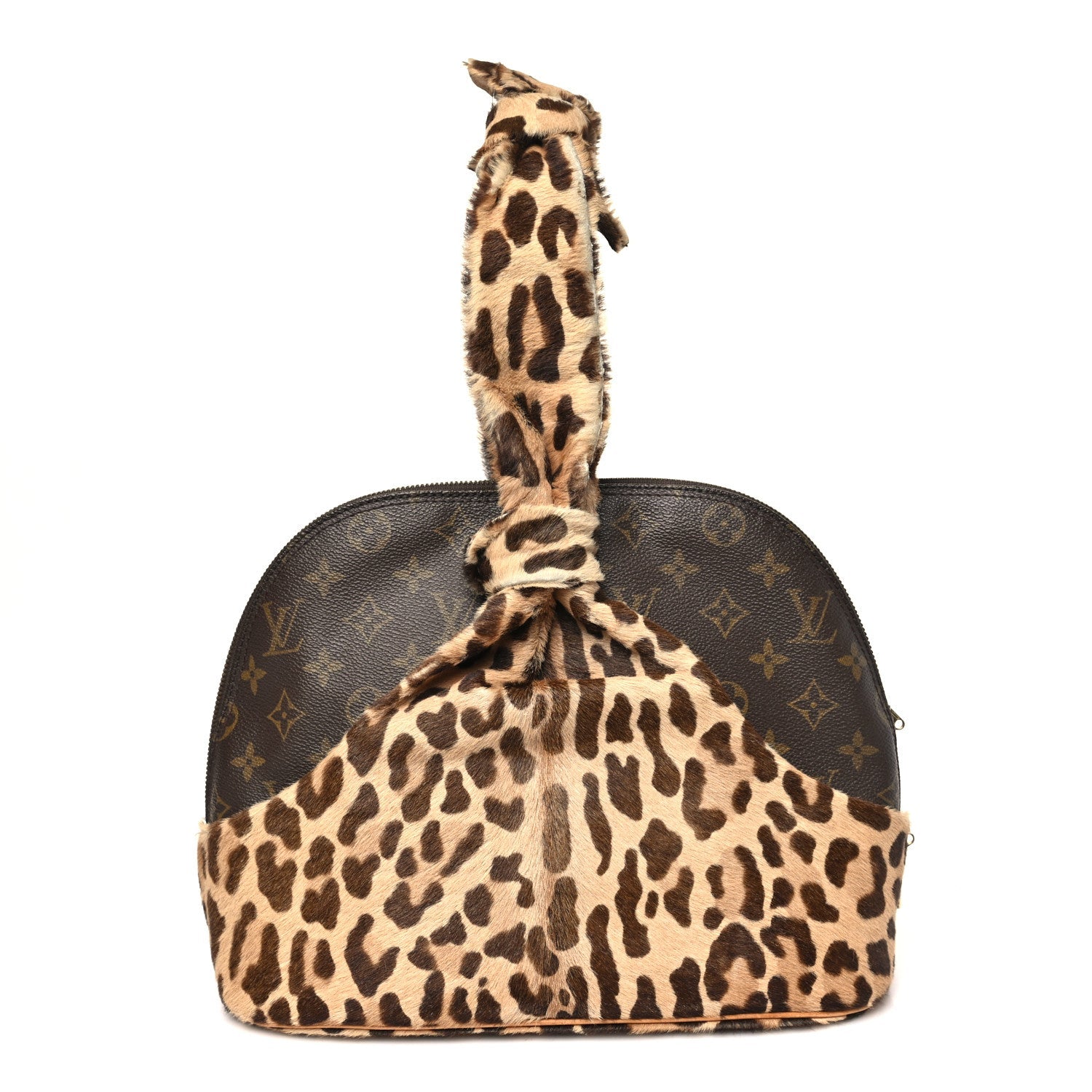 Monogram Azzedine Alaia Leopard Alma