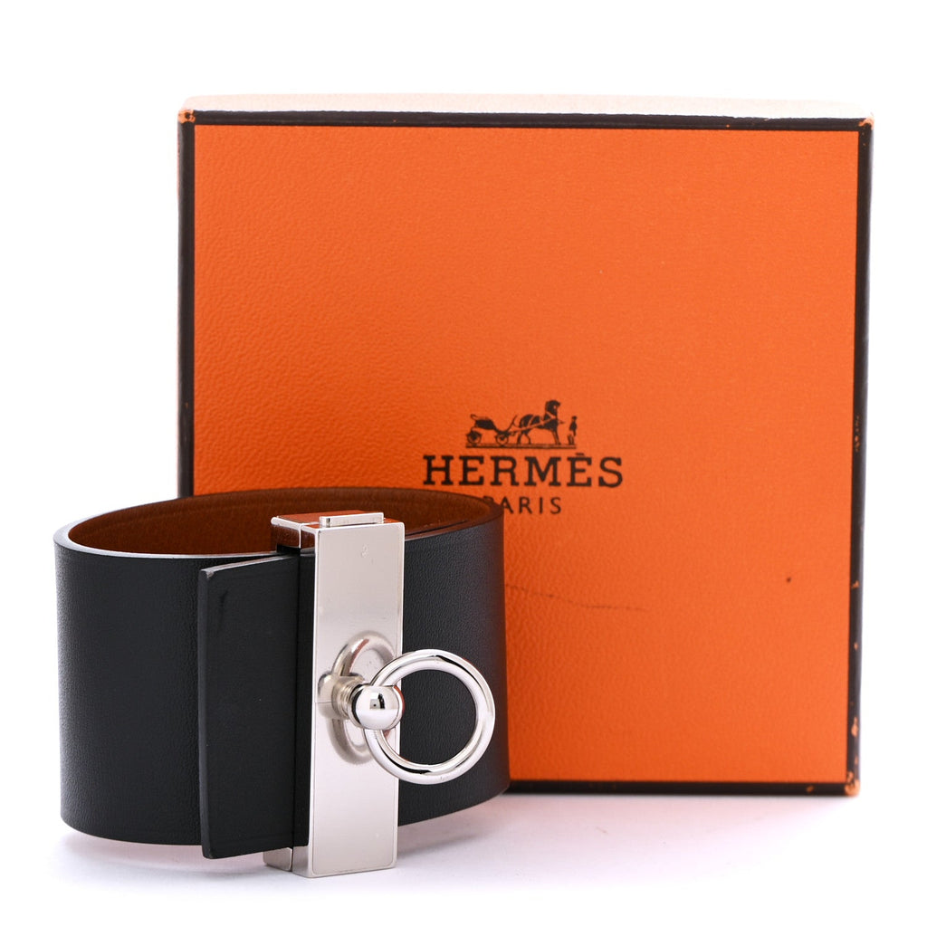 Chamonix Tadelakt Illusion Bracelet PM Black Fauve