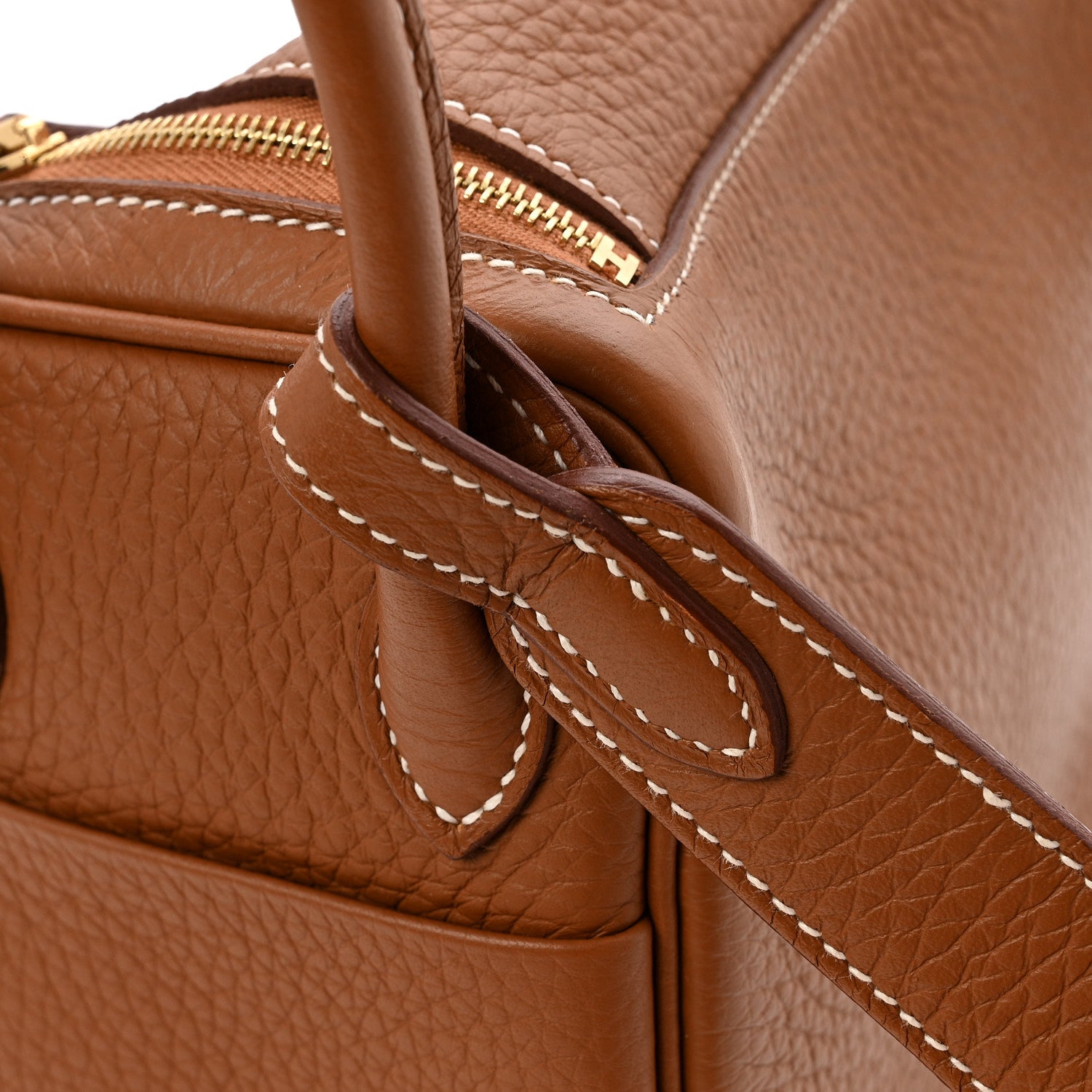 Taurillon Clemence Mini Lindy 20 Gold