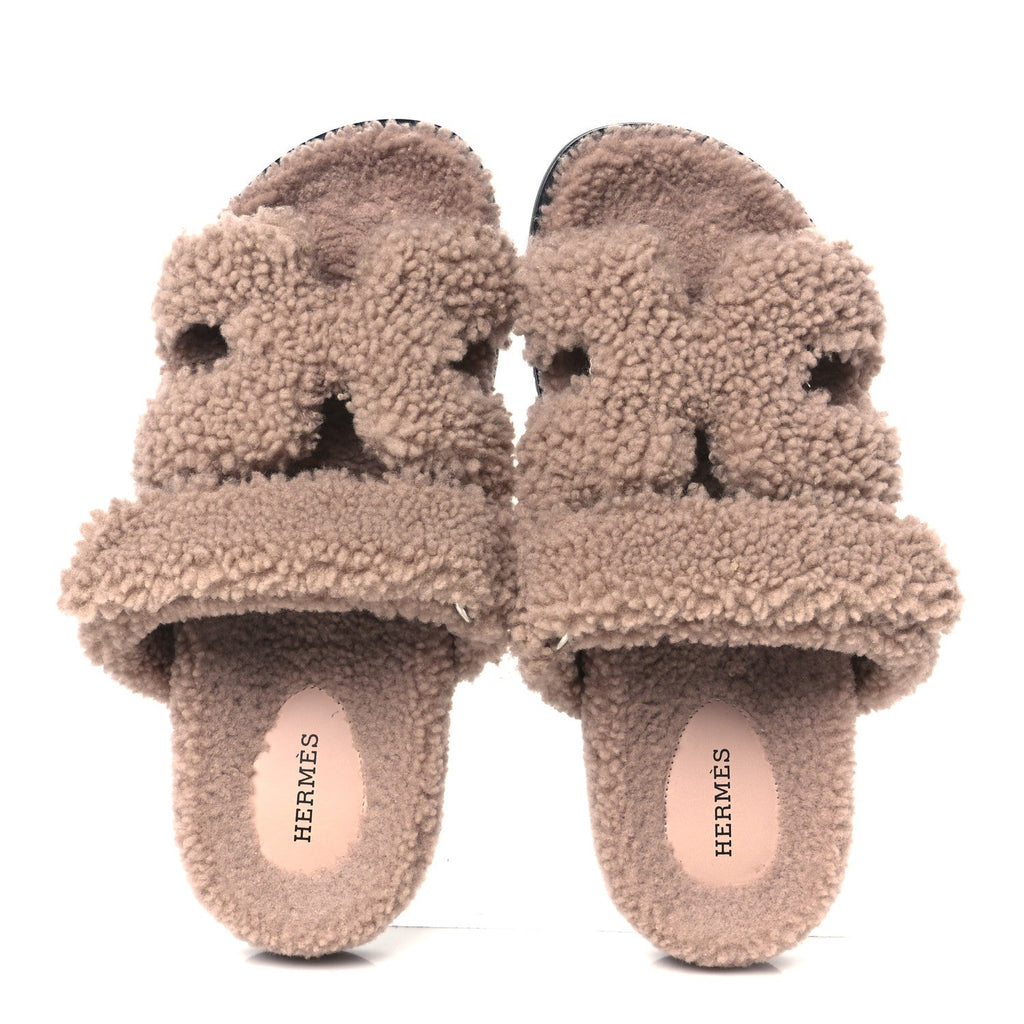 Woolskin Womens Chypre Sandals 40 Bois De Santal