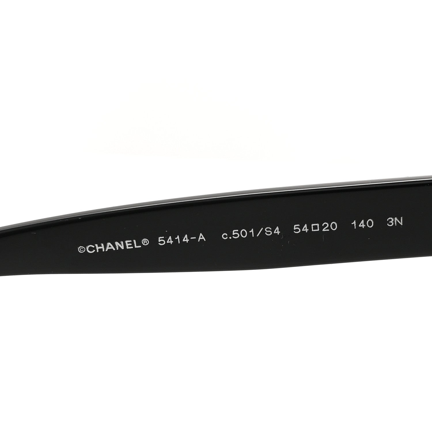 Acetate CC Butterfly Sunglasses 5414-A Black