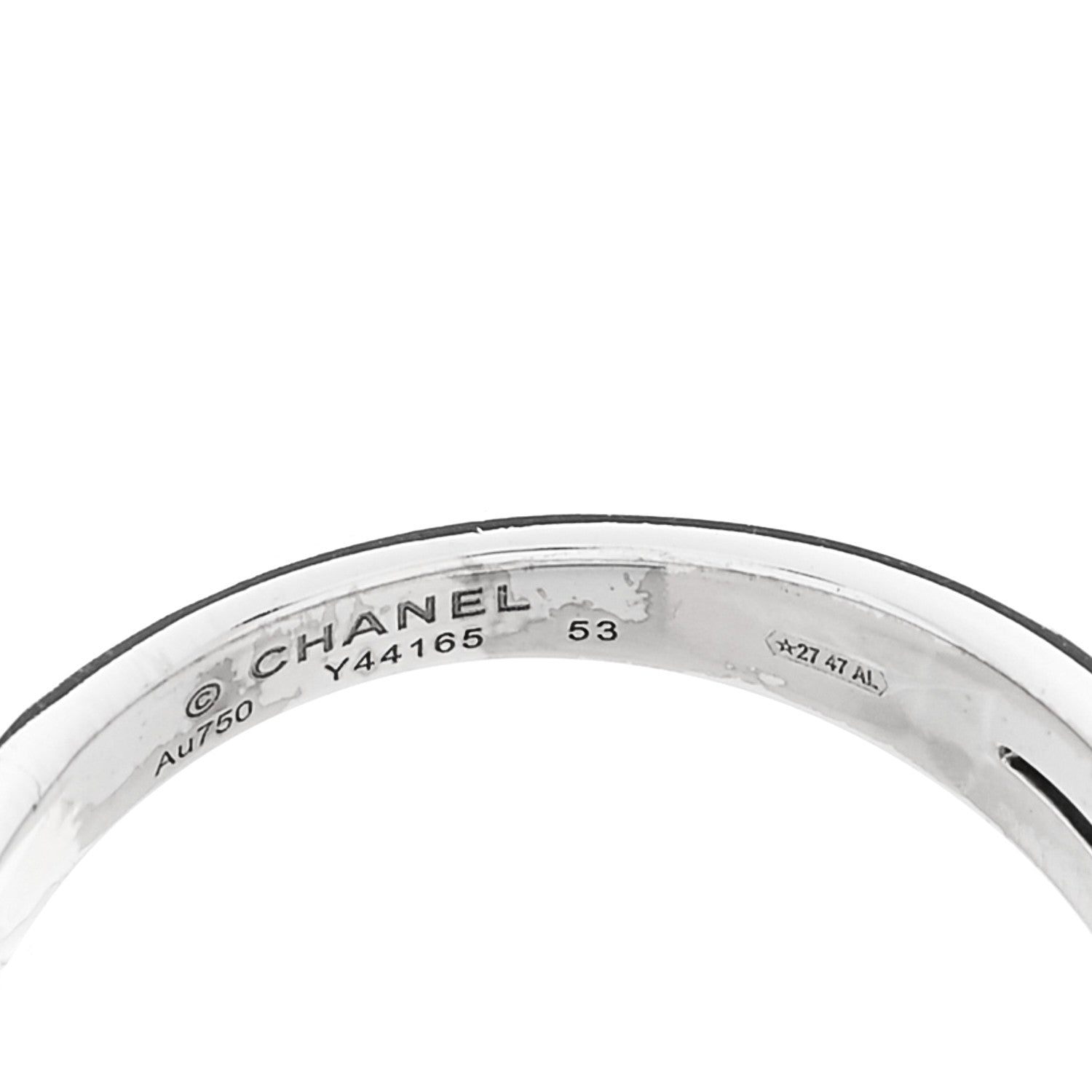 18K White Gold Diamond Étolie Filante Ring 55 7.25