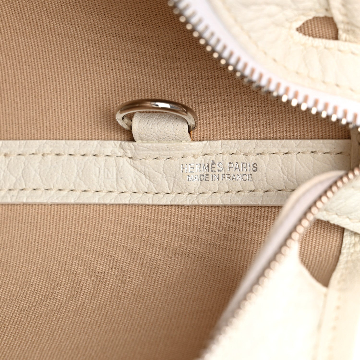 Buffle Skipper Toile Garden 30 TPM Zip Tote White
