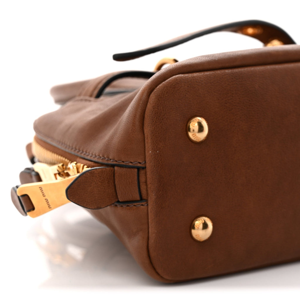 Nappa Aviator Small Aventure Bag Rovere