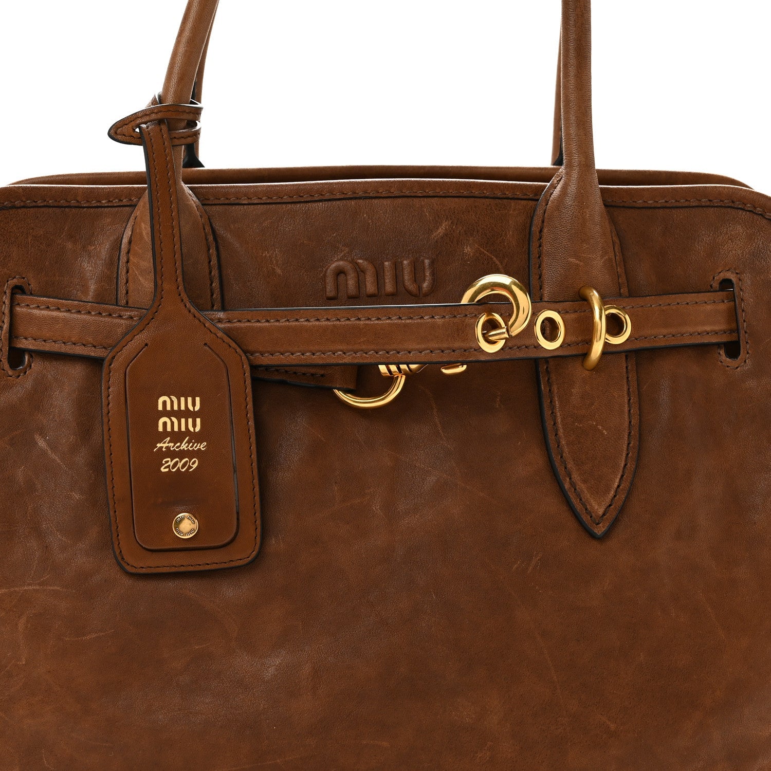 Nappa Aviator Medium Aventure Bag Rovere