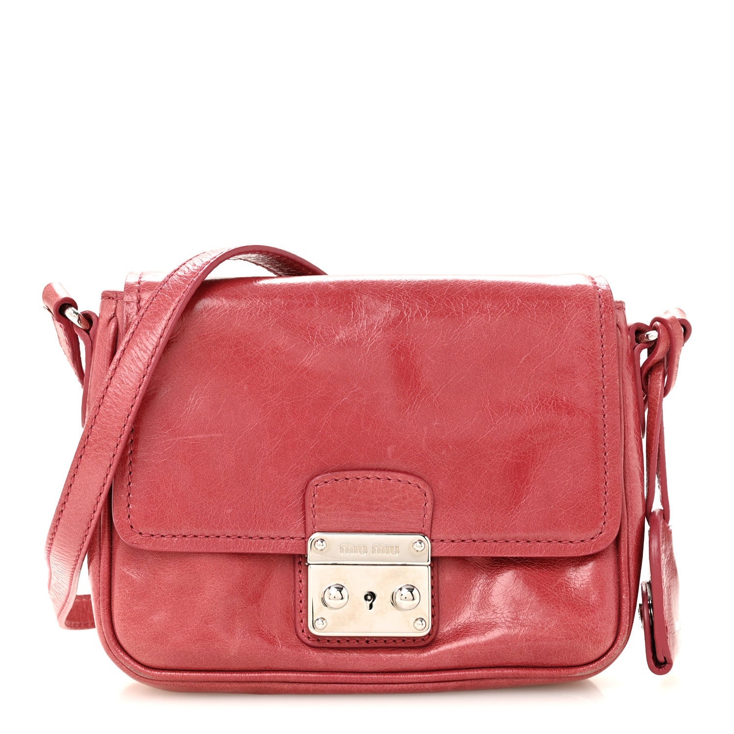Vitello Shine Crossbody Bruyere