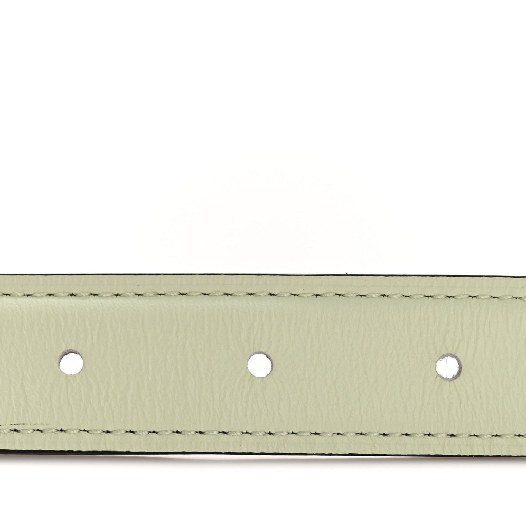 Swift Epsom 24mm Belt Strap 75 30 Vert Fizz Gold