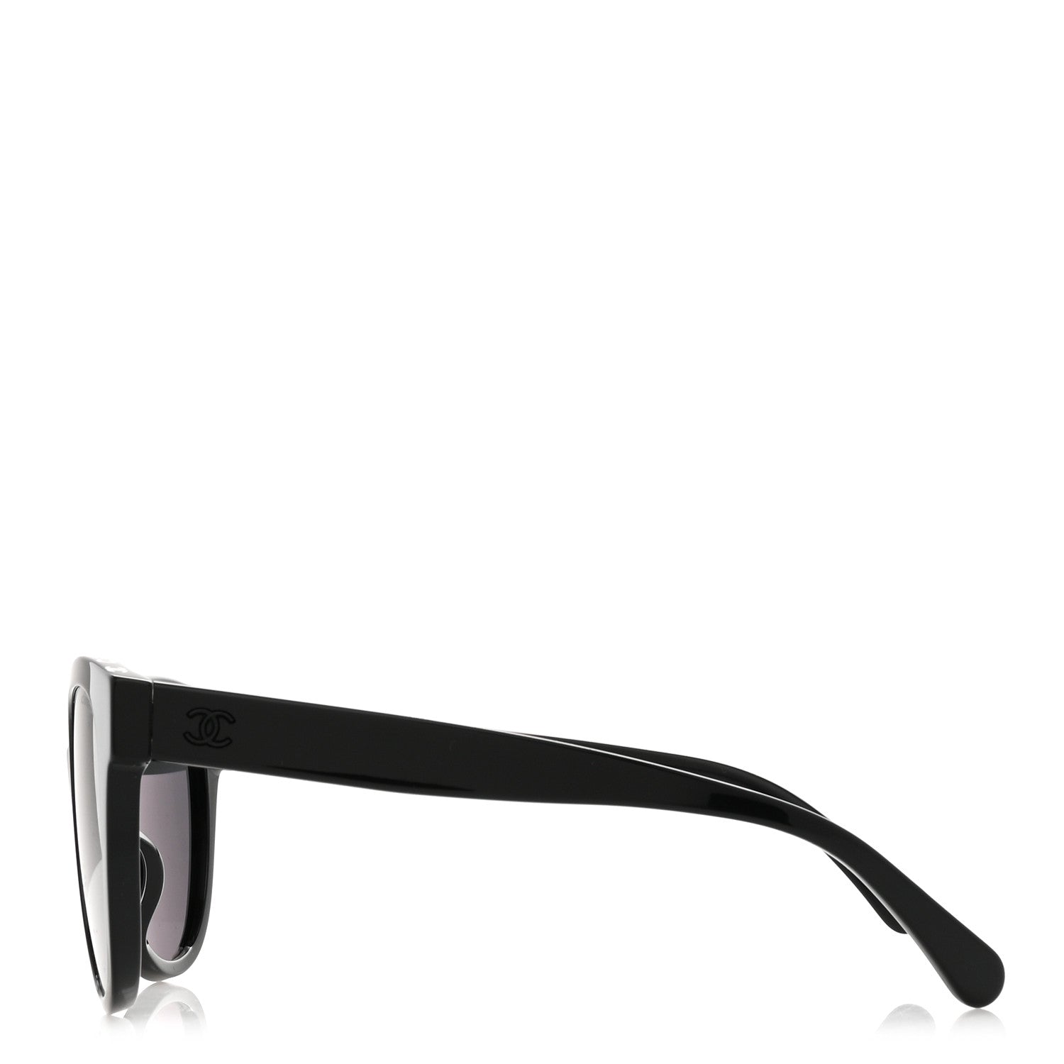 Acetate CC Butterfly Sunglasses 5414-A Black