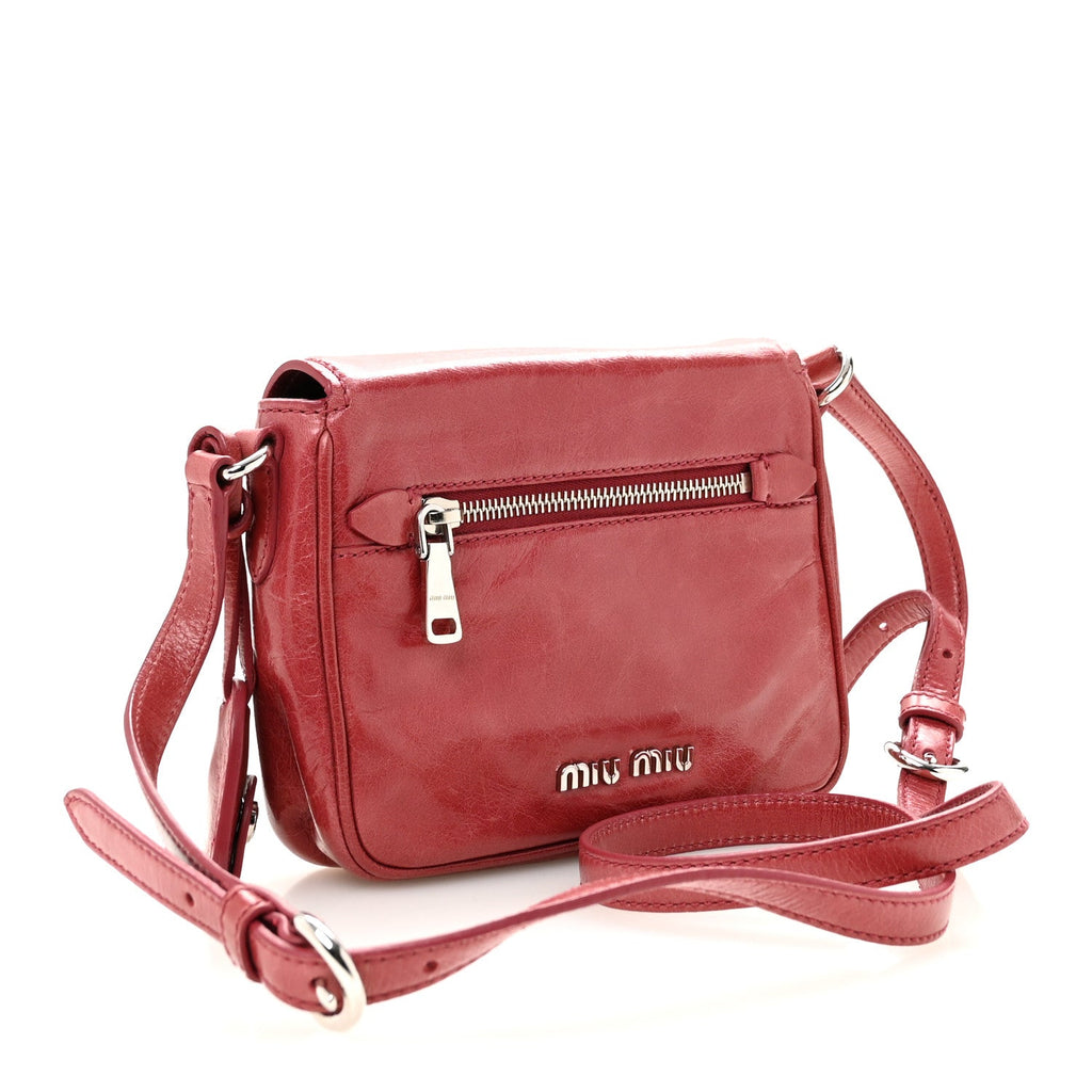 Vitello Shine Crossbody Bruyere