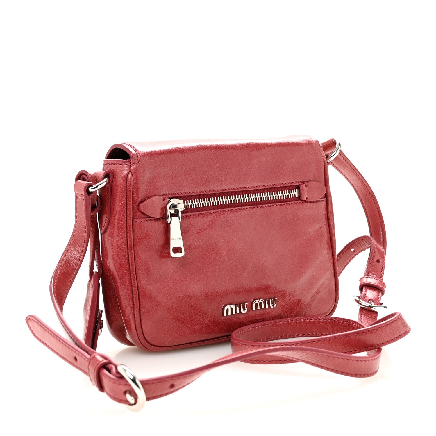 Vitello Shine Crossbody Bruyere