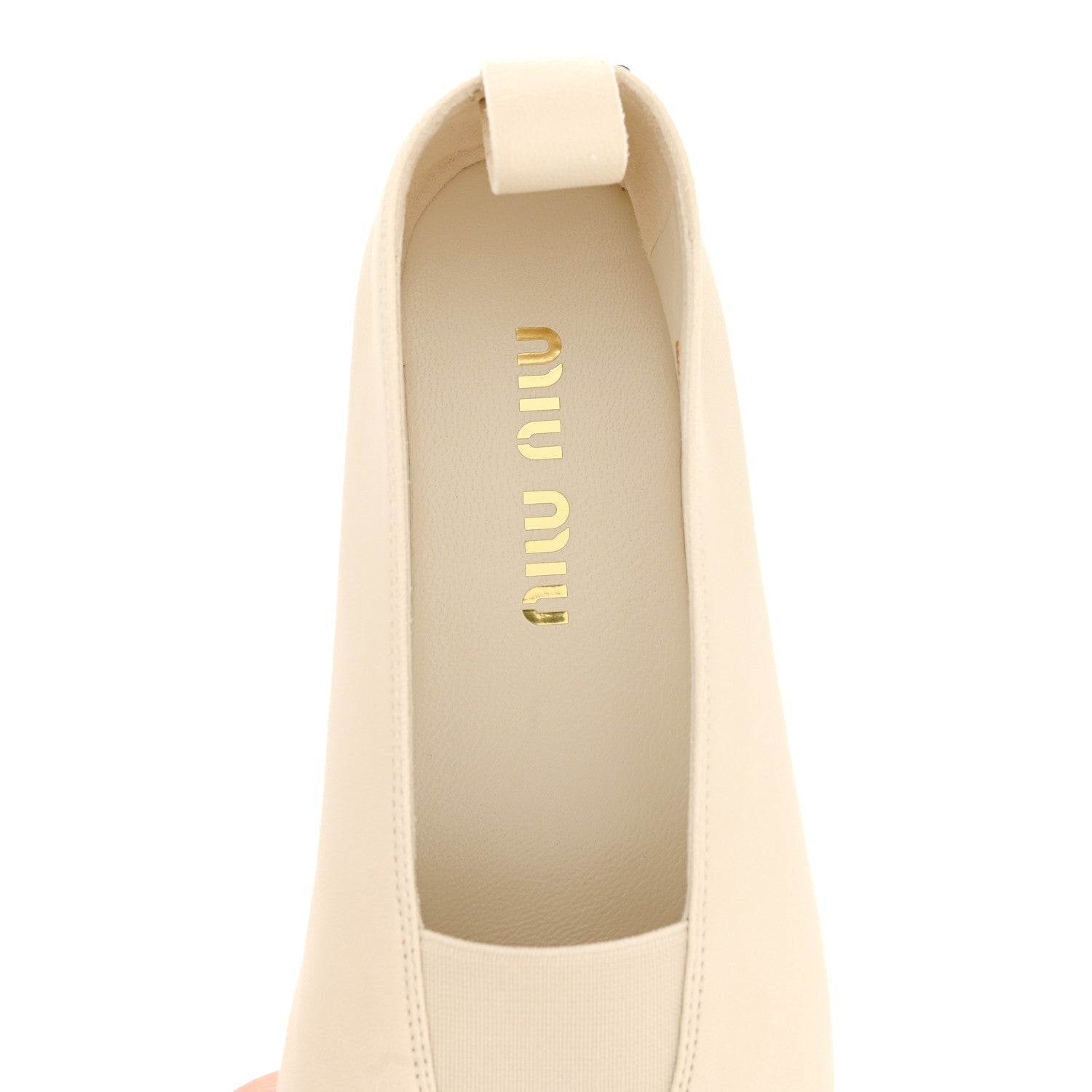Nappa Womens Elan Bow Ballerina Flats 36 Avorio
